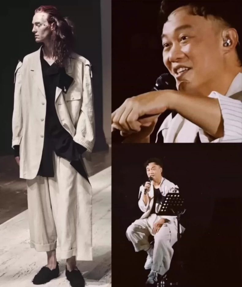 Yohji Yamamoto yohji yamamoto22SS cotton and linen striped square jacket 2 Size US L / EU 52-54 / 3 - 7 Thumbnail