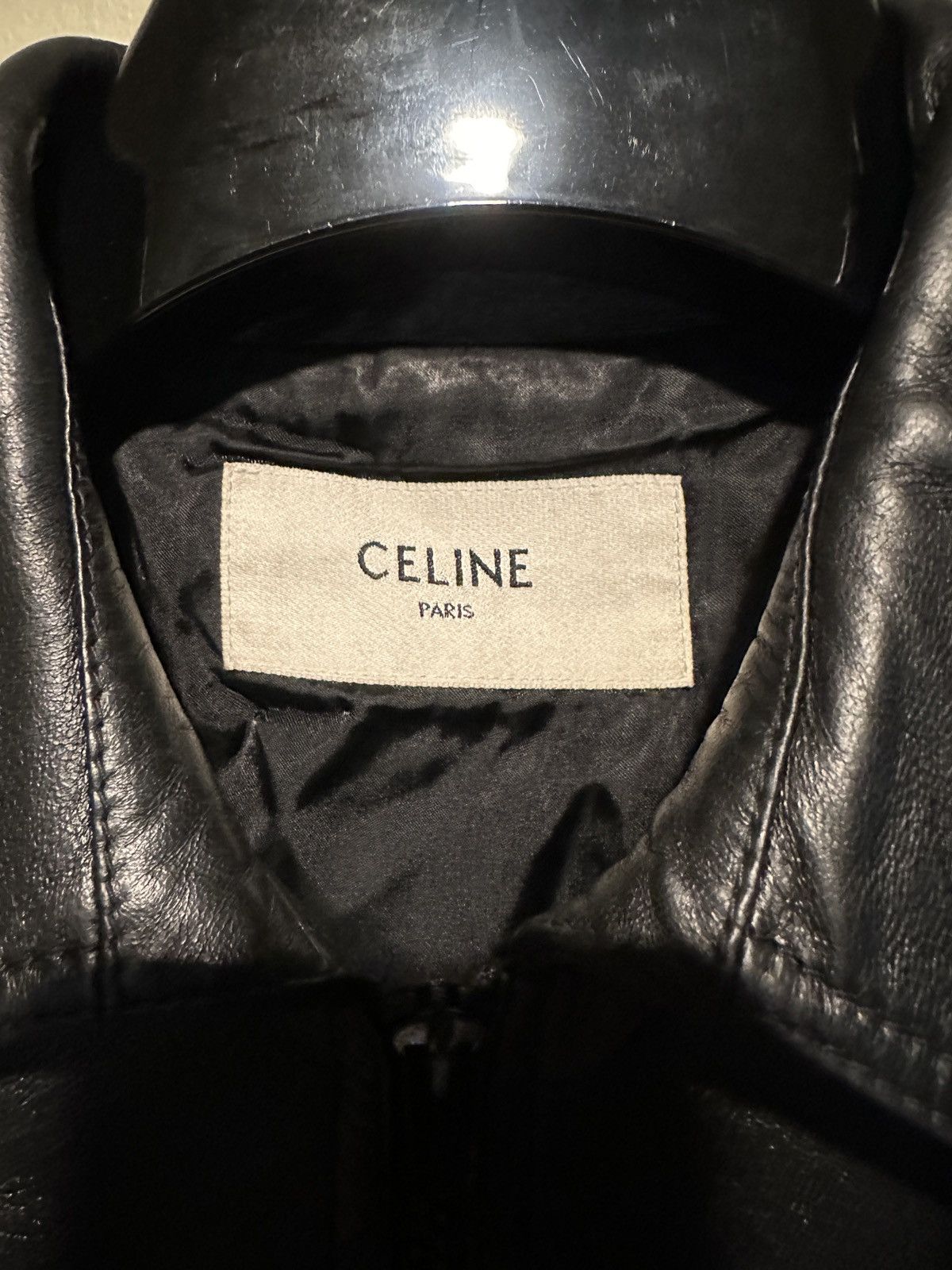 Celine SS20 Leather Western Blouson Size US S / EU 44-46 / 1 - 2 Thumbnail