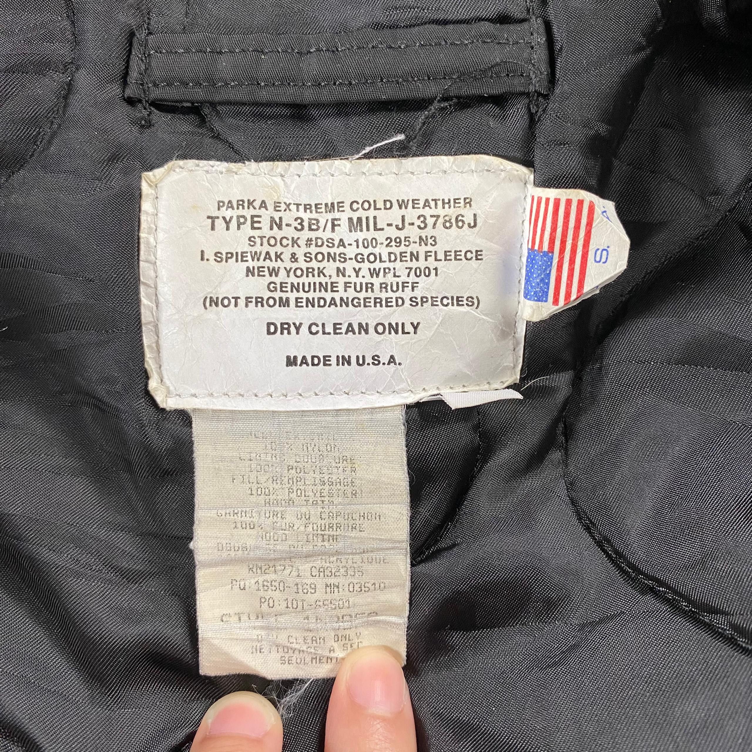 I. Spiewak And Sons Vintage Spiewak Cold Extreme Fur Jacket Size US L / EU 52-54 / 3 - 10 Thumbnail