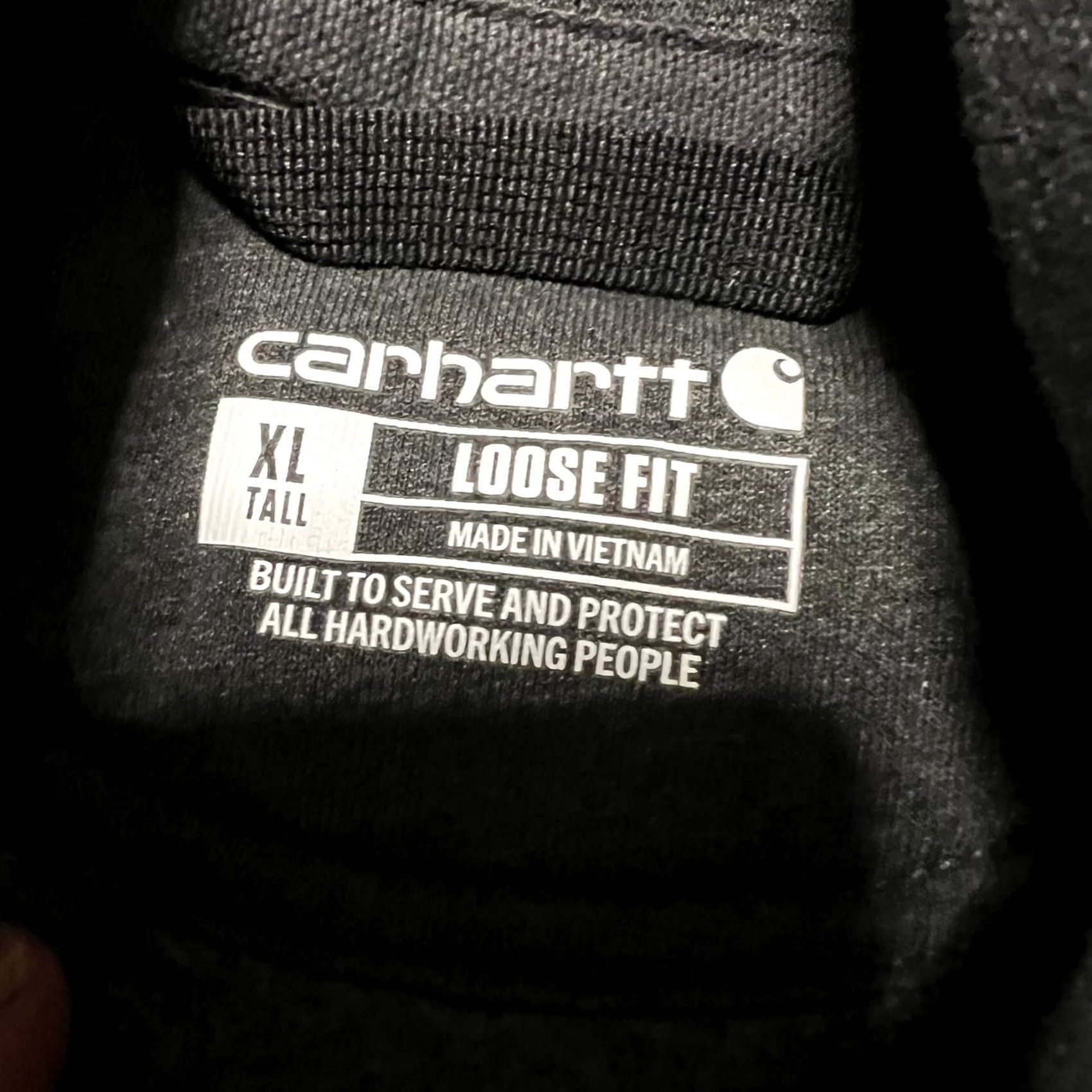 Carhartt Carhartt Sweatshirt Mens XL Tall Loose Gray Welder Graphic Work XLT Big & Tall Mens Pullover Sweatshirt Size US XL / EU 56 / 4 - 7 Thumbnail