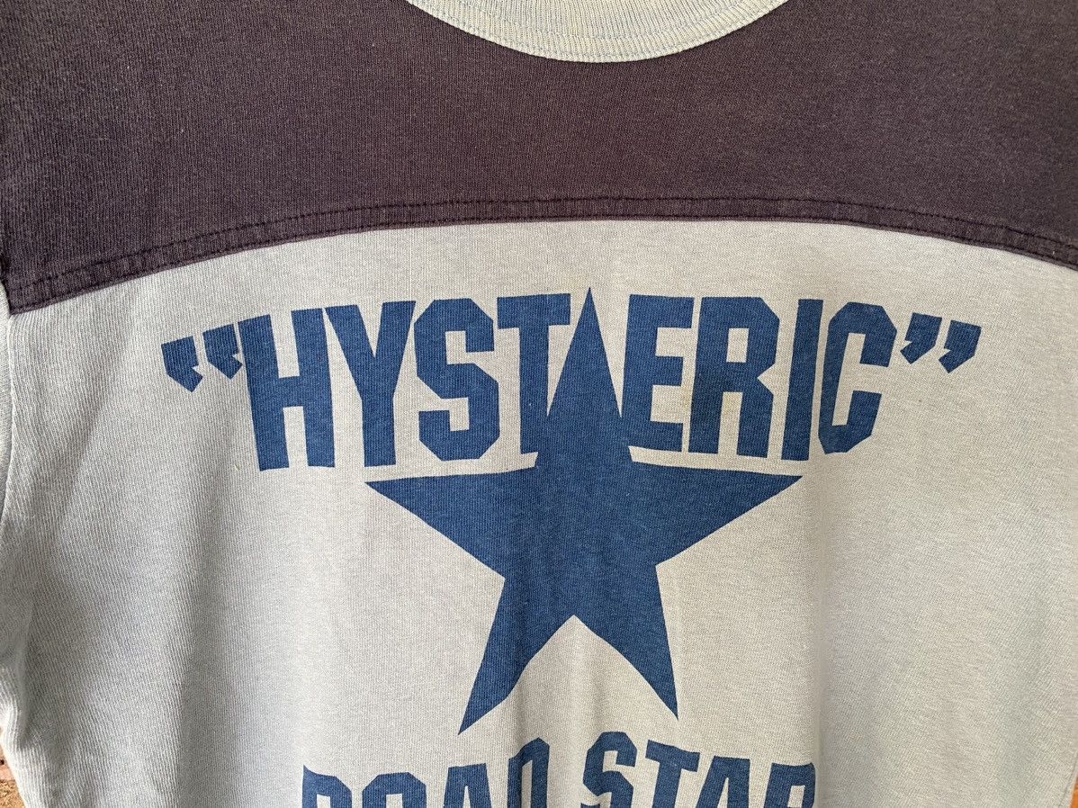 Hysteric Glamour 1990s Hysteric Road Star raglan tee Size US M / EU 48-50 / 2 - 4 Thumbnail