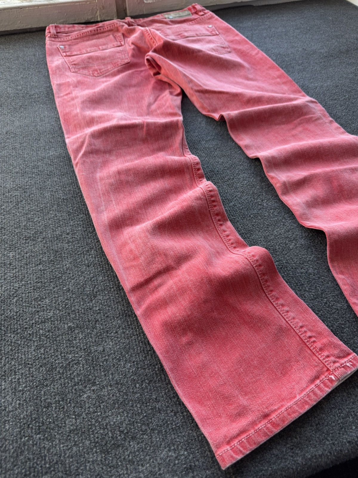 Calvin Klein 00s Calvin Klein Jeans Archive Red Dyed Skinny Denim W34 Size US 34 / EU 50 - 13 Thumbnail