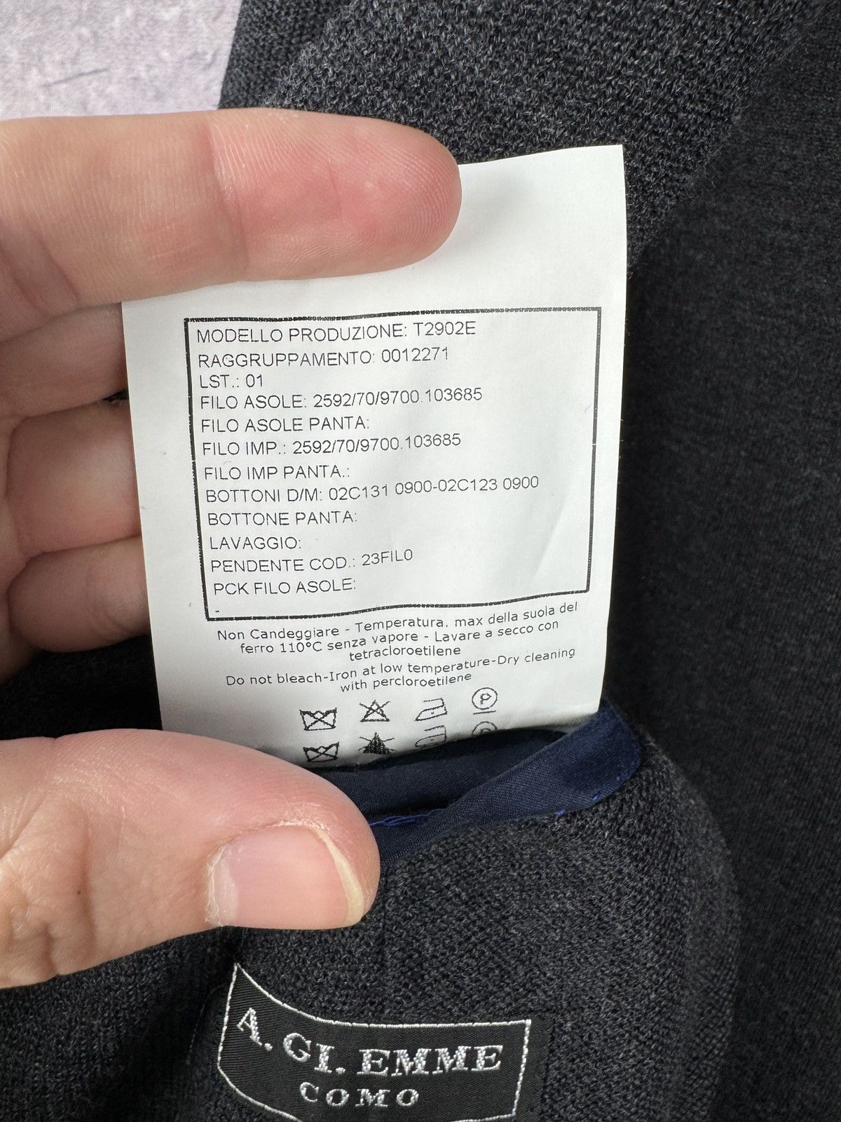 Boglioli Boglioli Grey Knit Blazer Men’s Sport Coat Tailored Jacket Size 40R - 10 Thumbnail