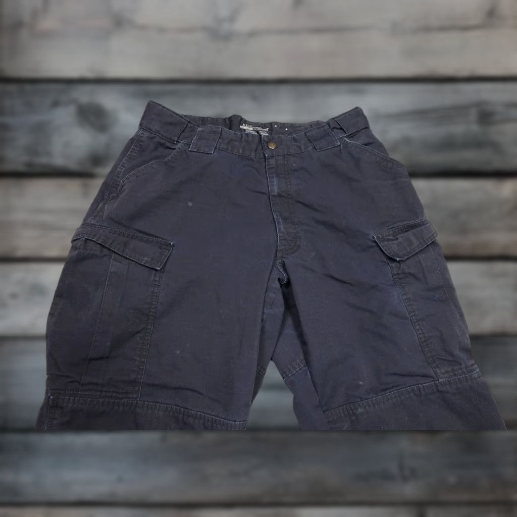 Vintage 5.11 Tactical Pants Mens 34x32 Blue Cargo Straight Outdoors Loose Fit Uniform Pants Size US 34 / EU 50 - 1 Thumbnail