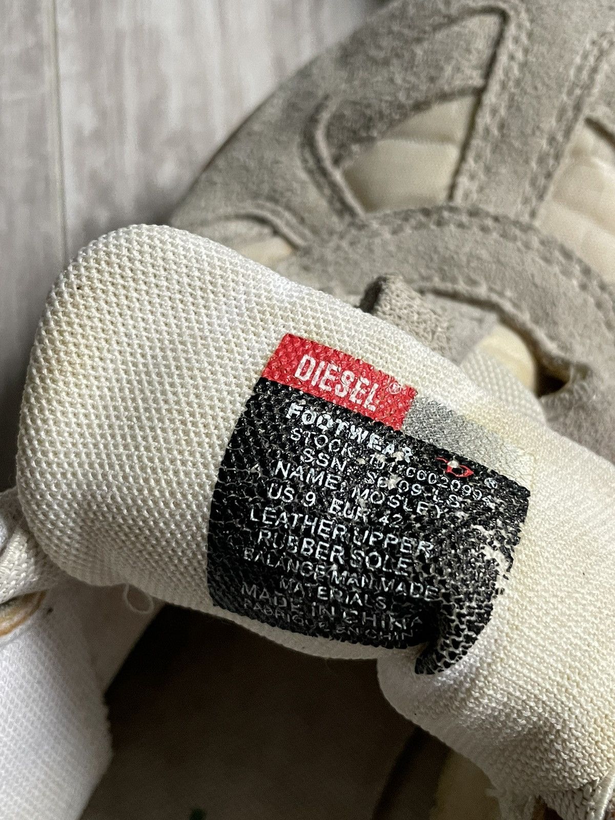 Archive 00’s Diesel Moslette Y2K Sneakers Slip On RARE