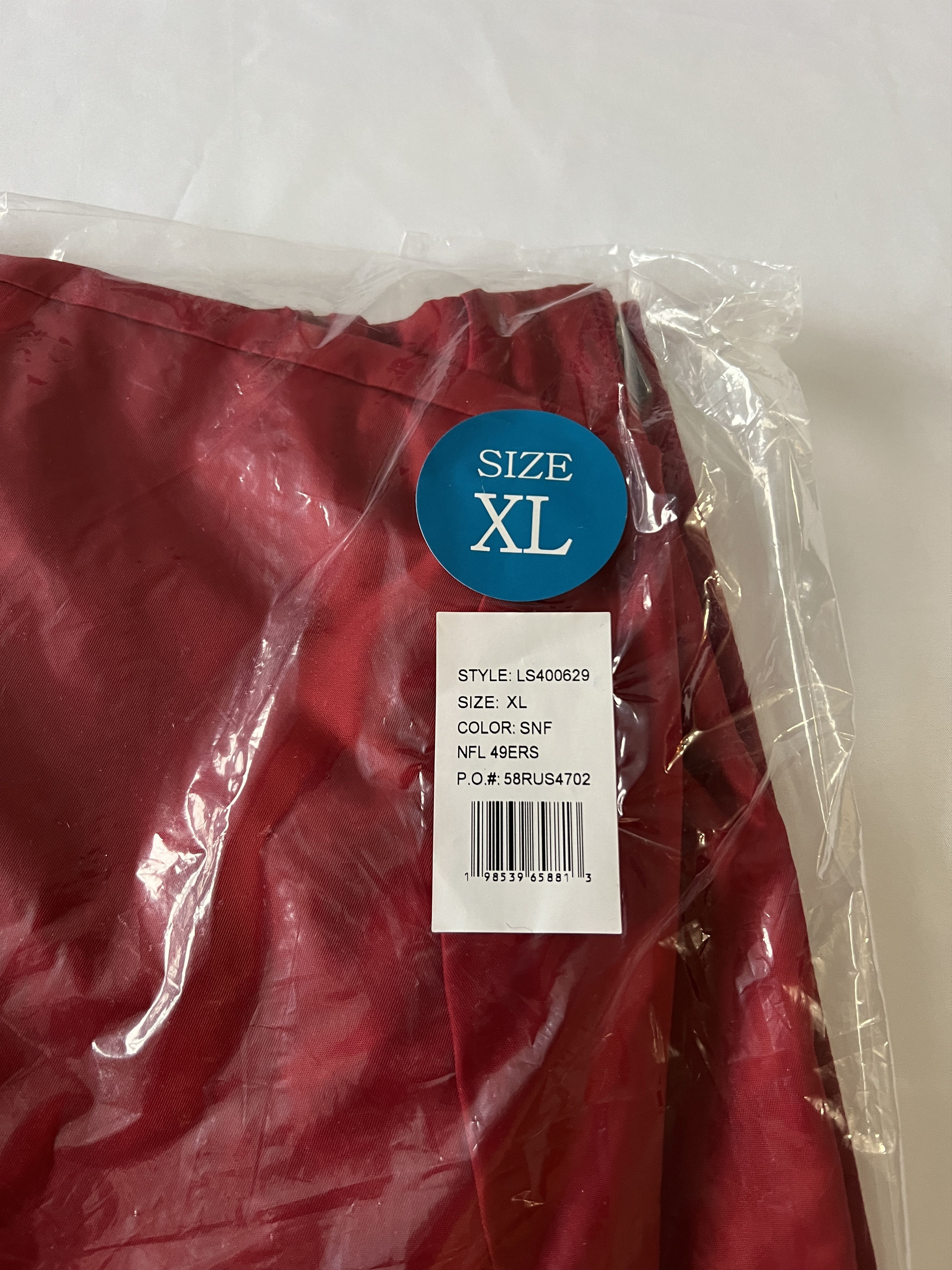 Drake OVO x NFL SAN FRANCISCO 49ER STARTER TRAINER PULLOVER JACKET Size US XL / EU 56 / 4 - 6 Thumbnail