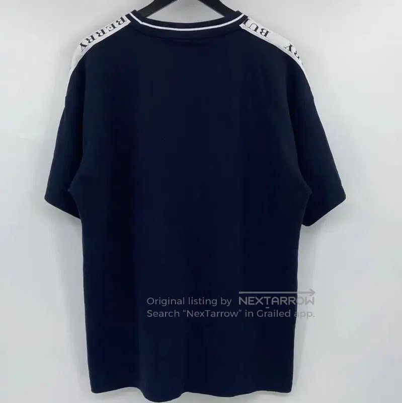 Burberry Burberry Cotton Navy Short Sleeve T. Size US XL / EU 56 / 4 - 2 Thumbnail