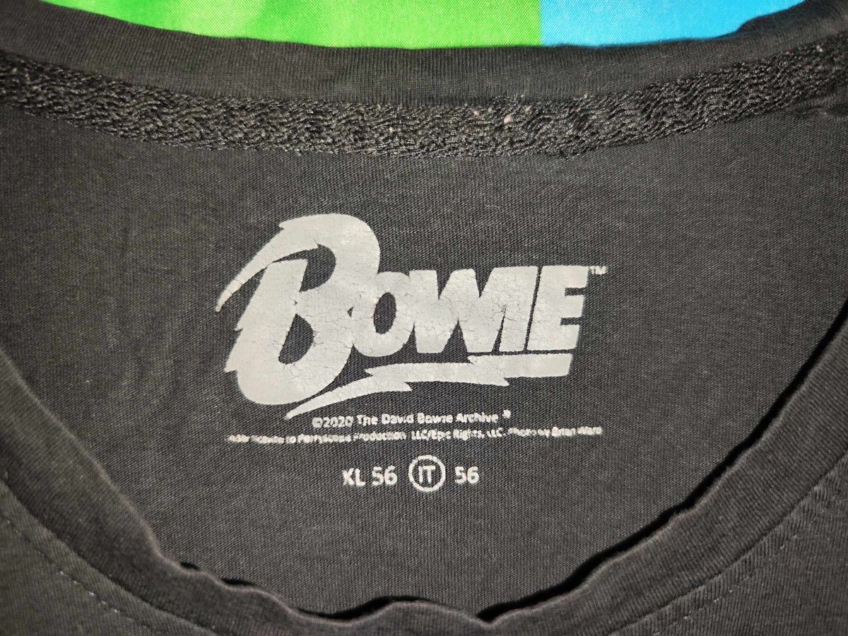 Band Tees David Bowie men’s graphic black T-shirt size XL Size US XL / EU 56 / 4 - 3 Thumbnail