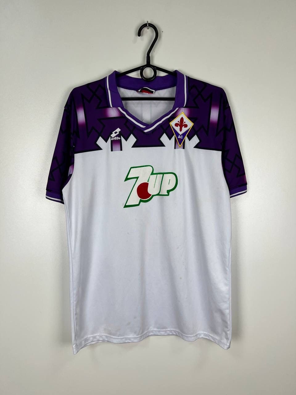 Vintage Fiorentina Lotto vintage retro t-shirts size L Size US L / EU 52-54 / 3 - 1 Thumbnail