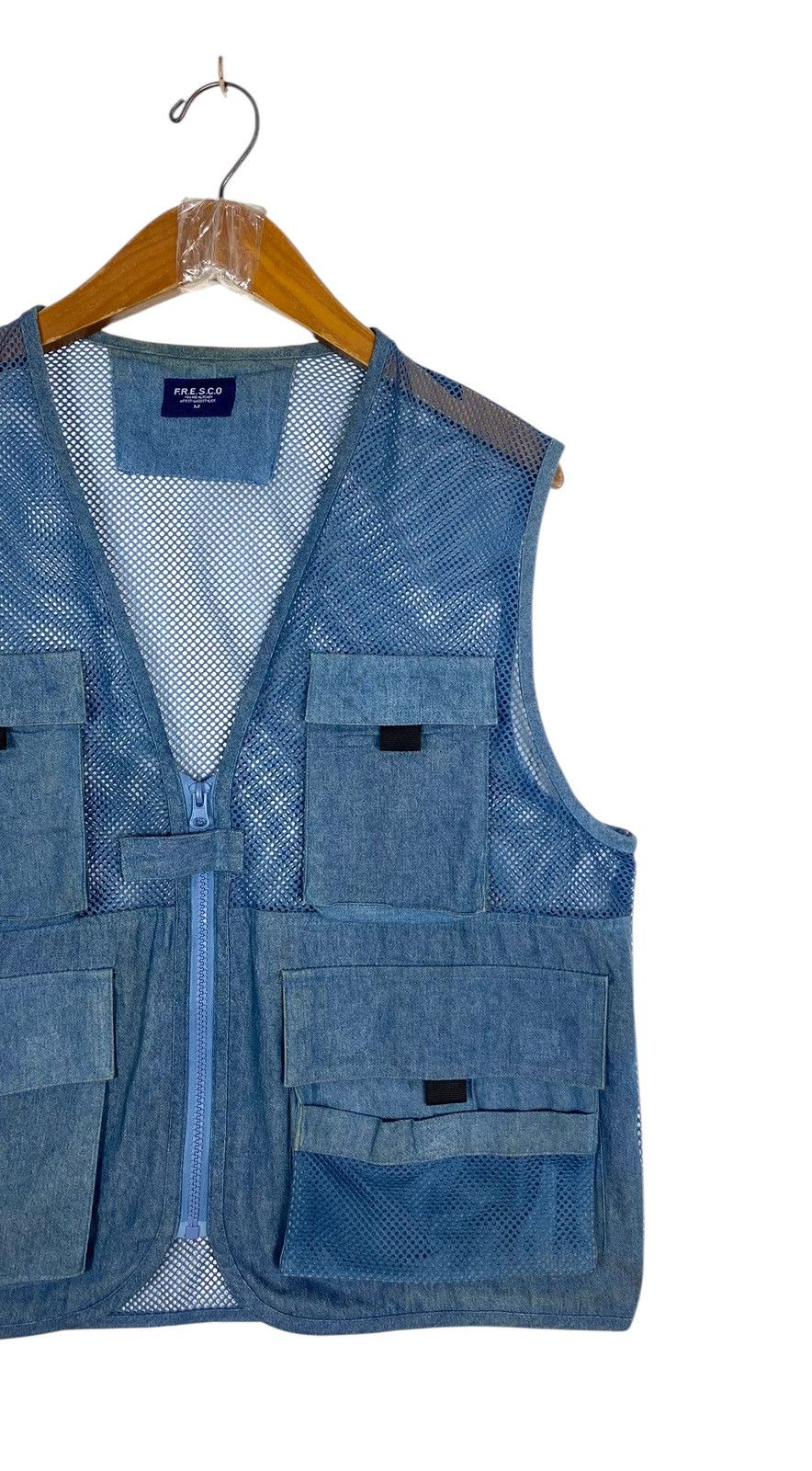 Japanese Brand Rare‼️ Fresco Fishing vest with Mesh Size US S / EU 44-46 / 1 - 3 Thumbnail