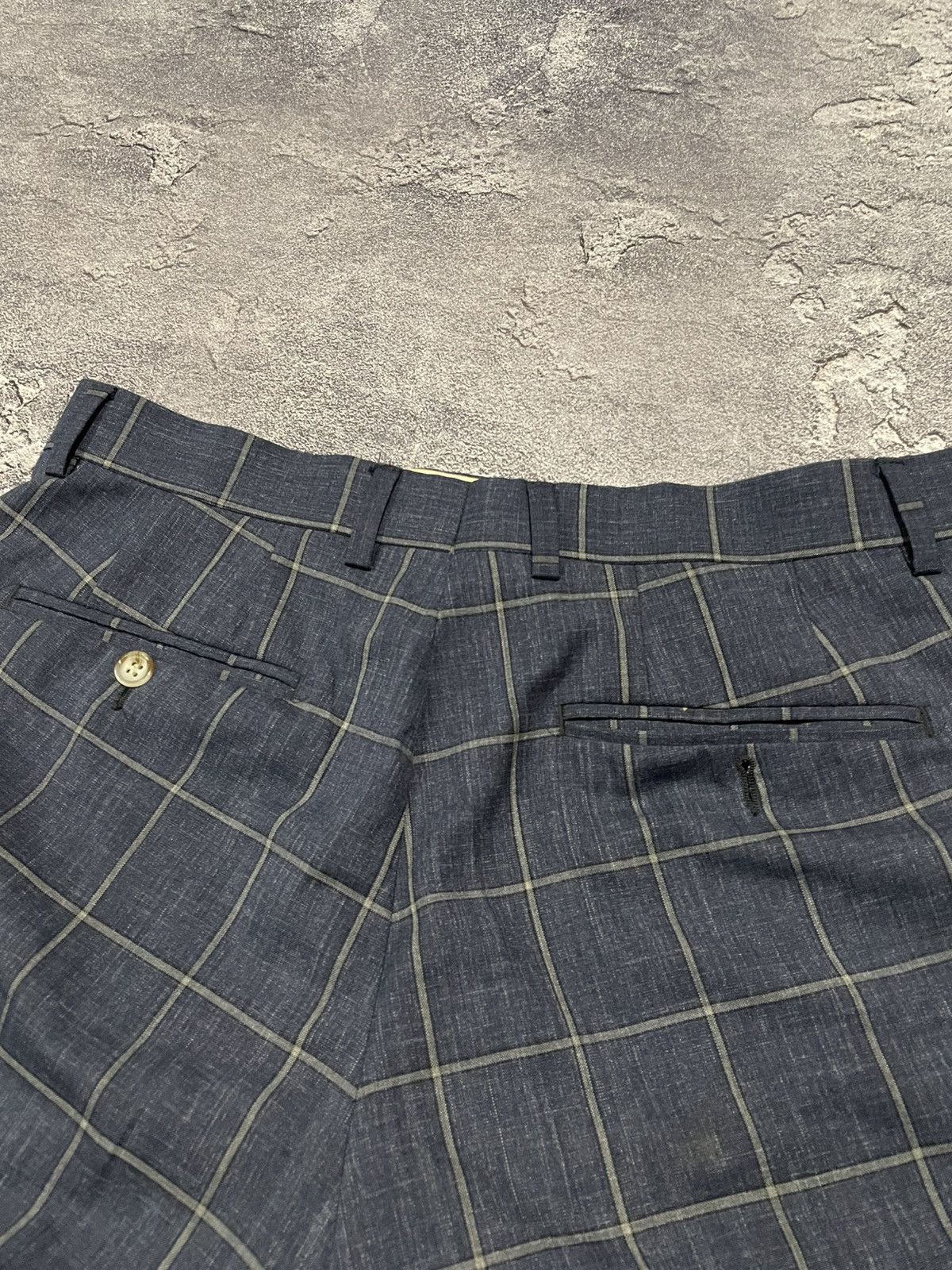 Suitsupply Vintage Suitsupply Pure Wool Super 110s Classic Suit Size 38S - 10 Thumbnail