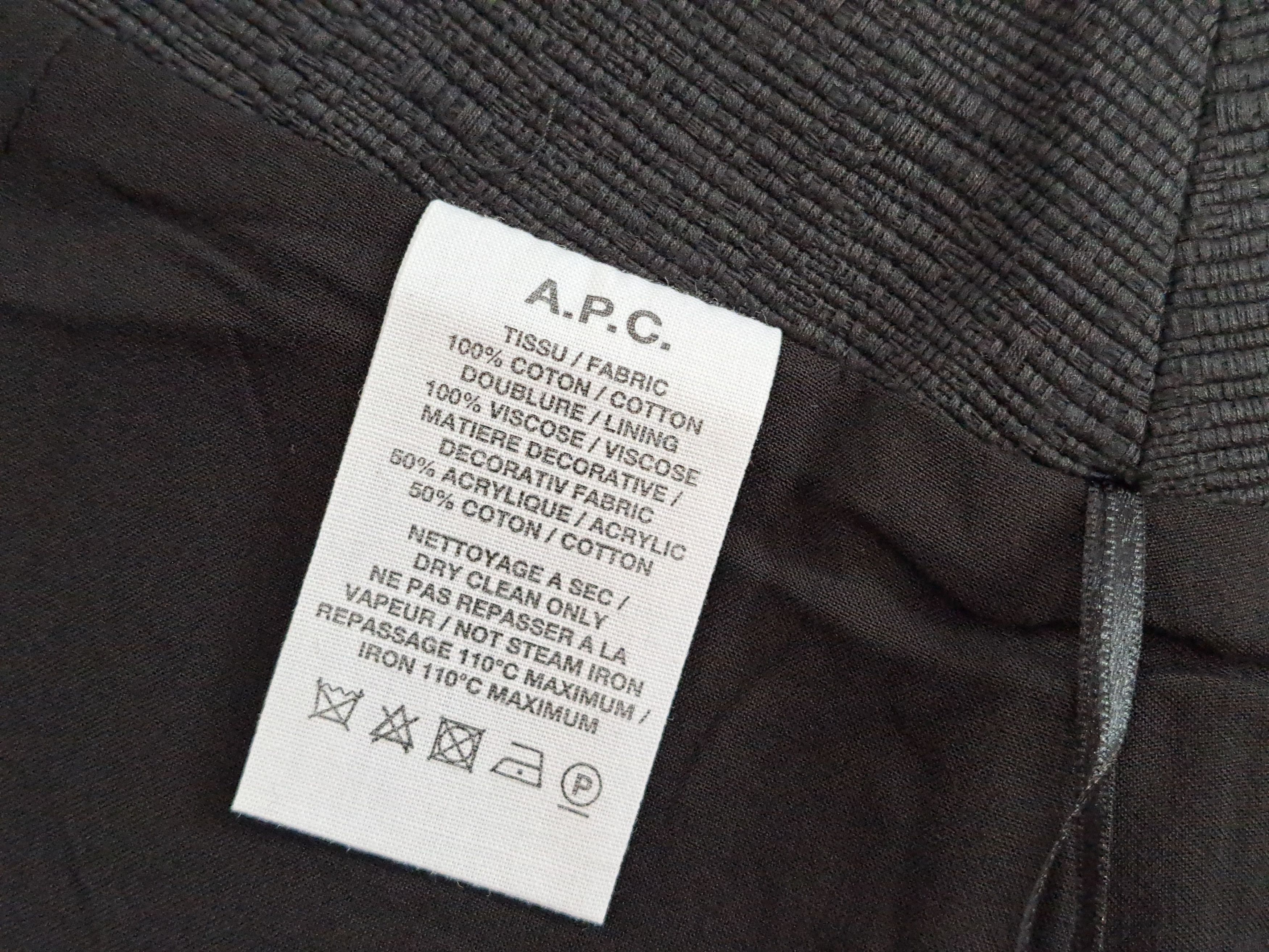 A.P.C. A.P.C. black wrap cotton skirt. Size 34 Size 28" / US 6 / IT 42 - 7 Thumbnail