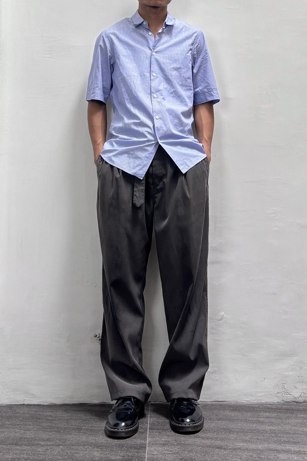 Jil Sander FREE TAX! Striped Shirt by Raf Simons Size US M / EU 48-50 / 2 - 1 Thumbnail