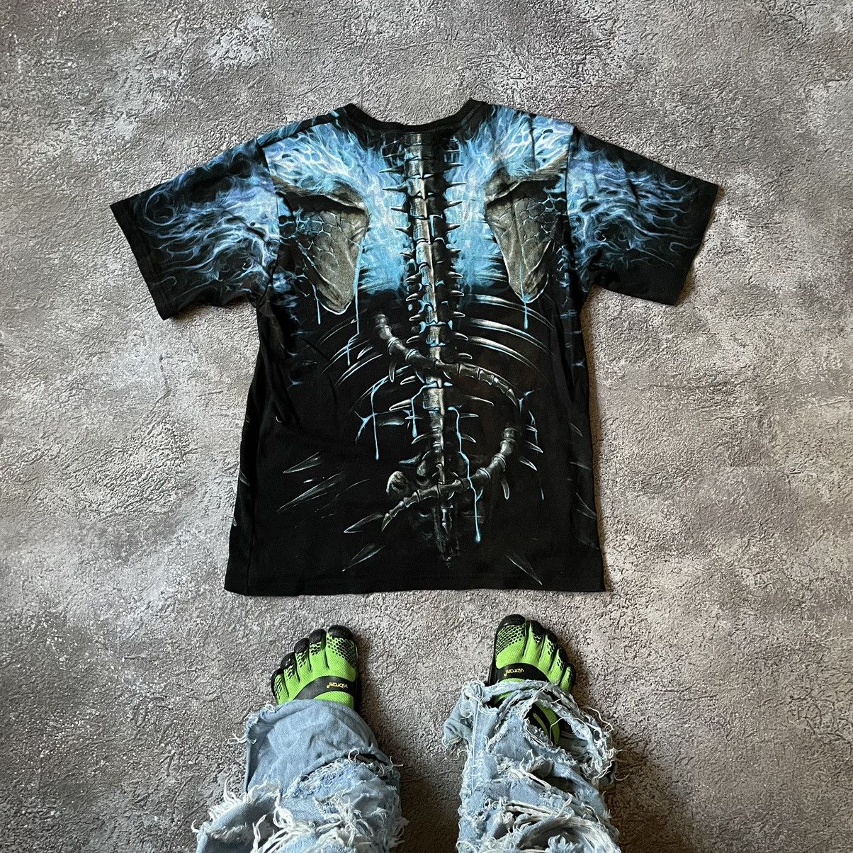 Vintage Vintage Y2K Horror Vampire Graphic Tee Dark Grunge Boxy M Size US M / EU 48-50 / 2 - 5 Thumbnail