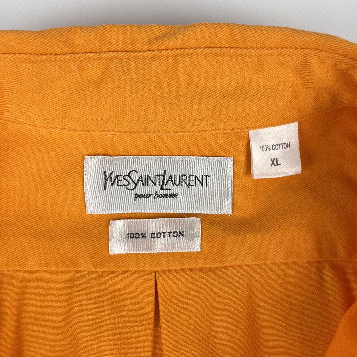 Yves Saint Laurent Vintage Yves Saint Laurent YSL Shirt Button up Size US XL / EU 56 / 4 - 10 Thumbnail