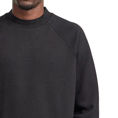 C.P. Company o1y1224 Logo Sweatshirt in Lead Size US XS / EU 42 / 0 - 4 Thumbnail