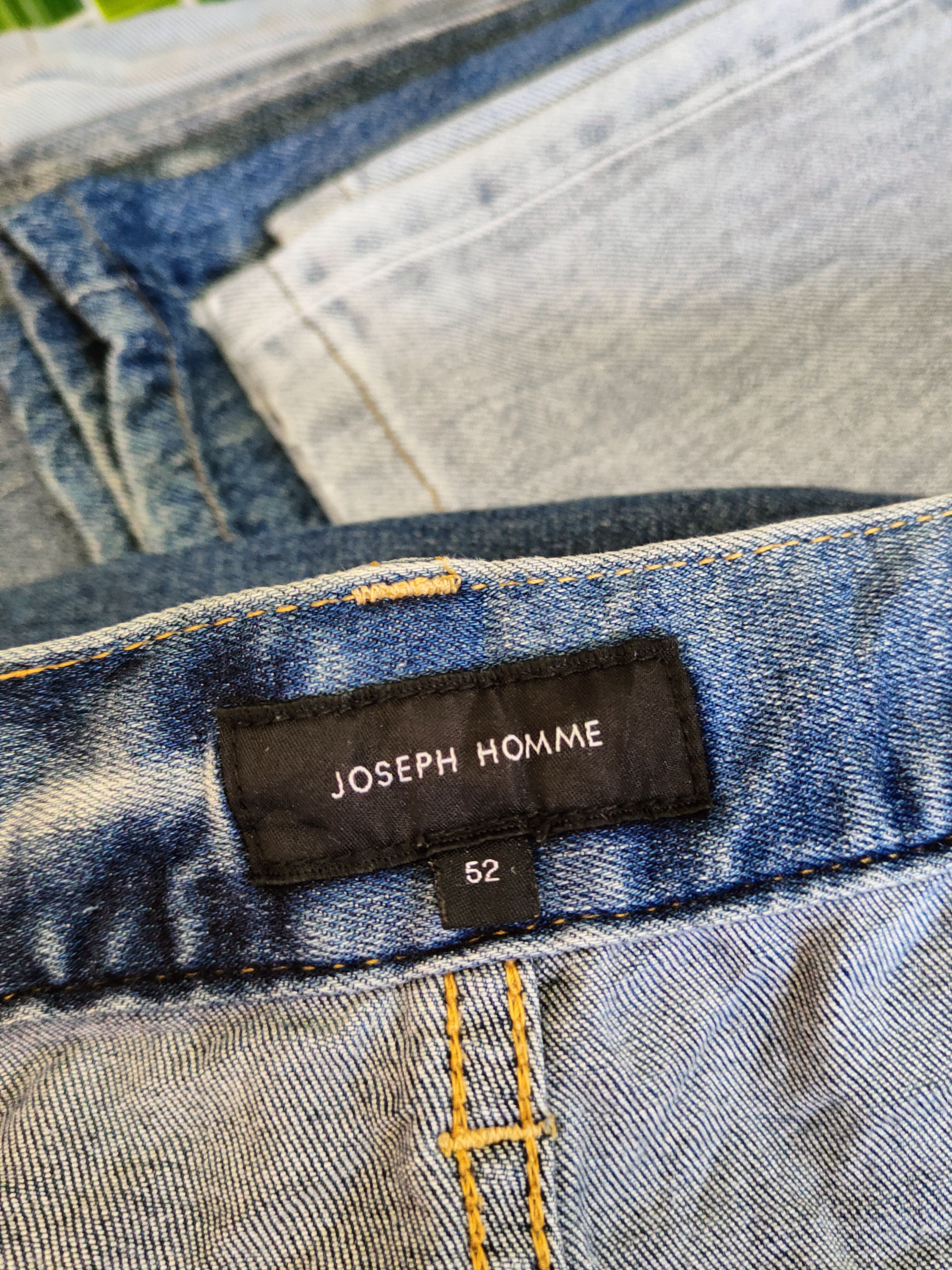 JOSEPH HOMME Joseph Homme Blue Faded Distressed Ripped Jeans #S1643 Size US 36 / EU 52 - 14 Thumbnail