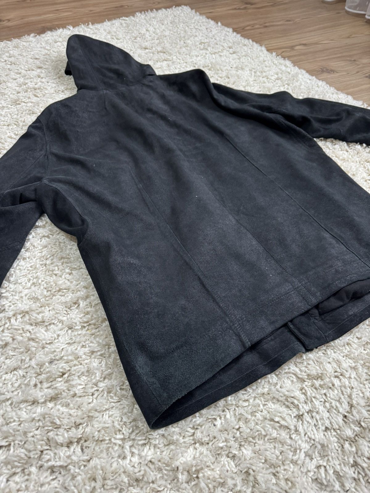 Rick Owens SOLD Rick Owens Blistered Lamb Bullet Leather Jacket Size US L / EU 52-54 / 3 - 6 Thumbnail