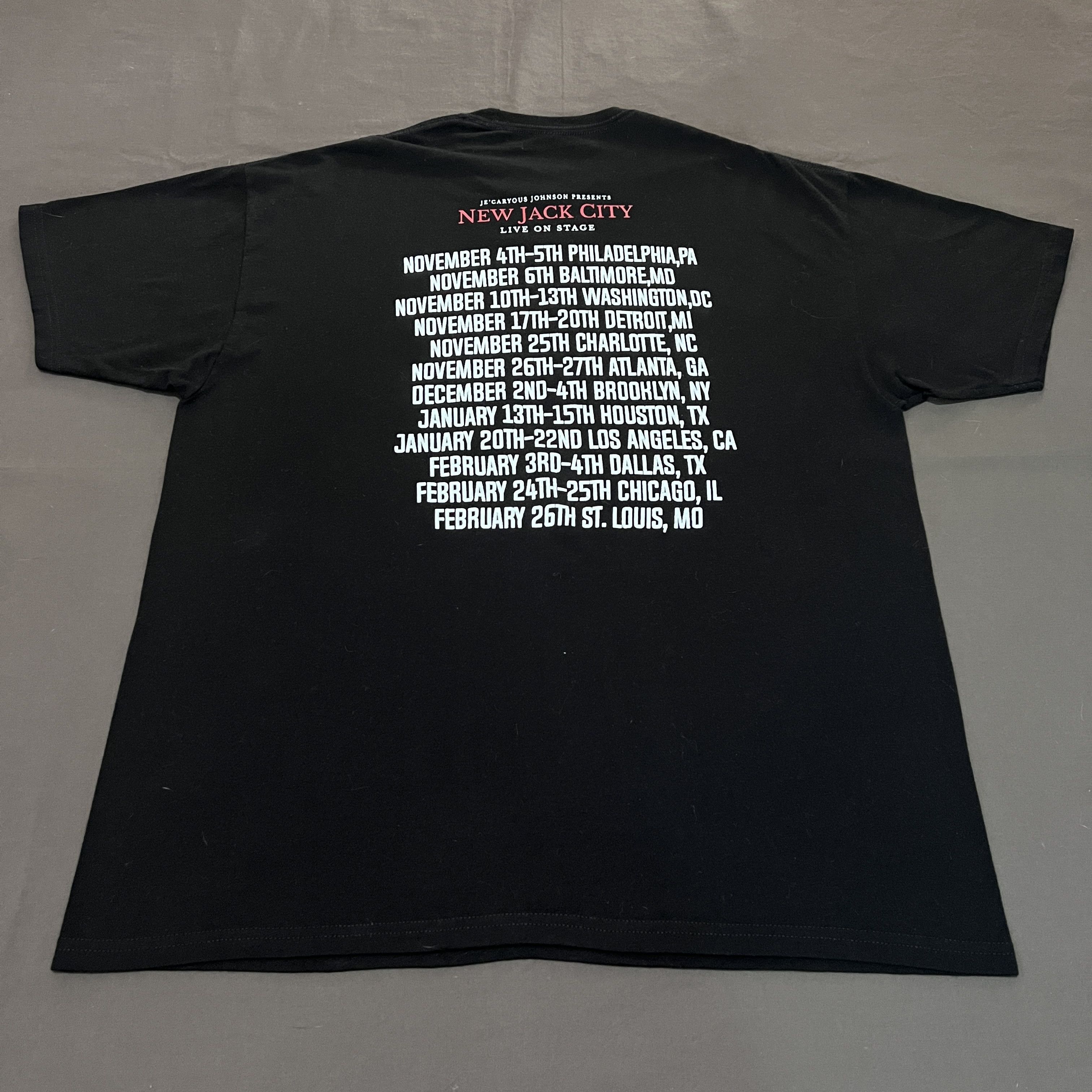 Other new jack city live on stage Movie Tee 2XL Je'Caryous Johnson Size US XXL / EU 58 / 5 - 4 Thumbnail