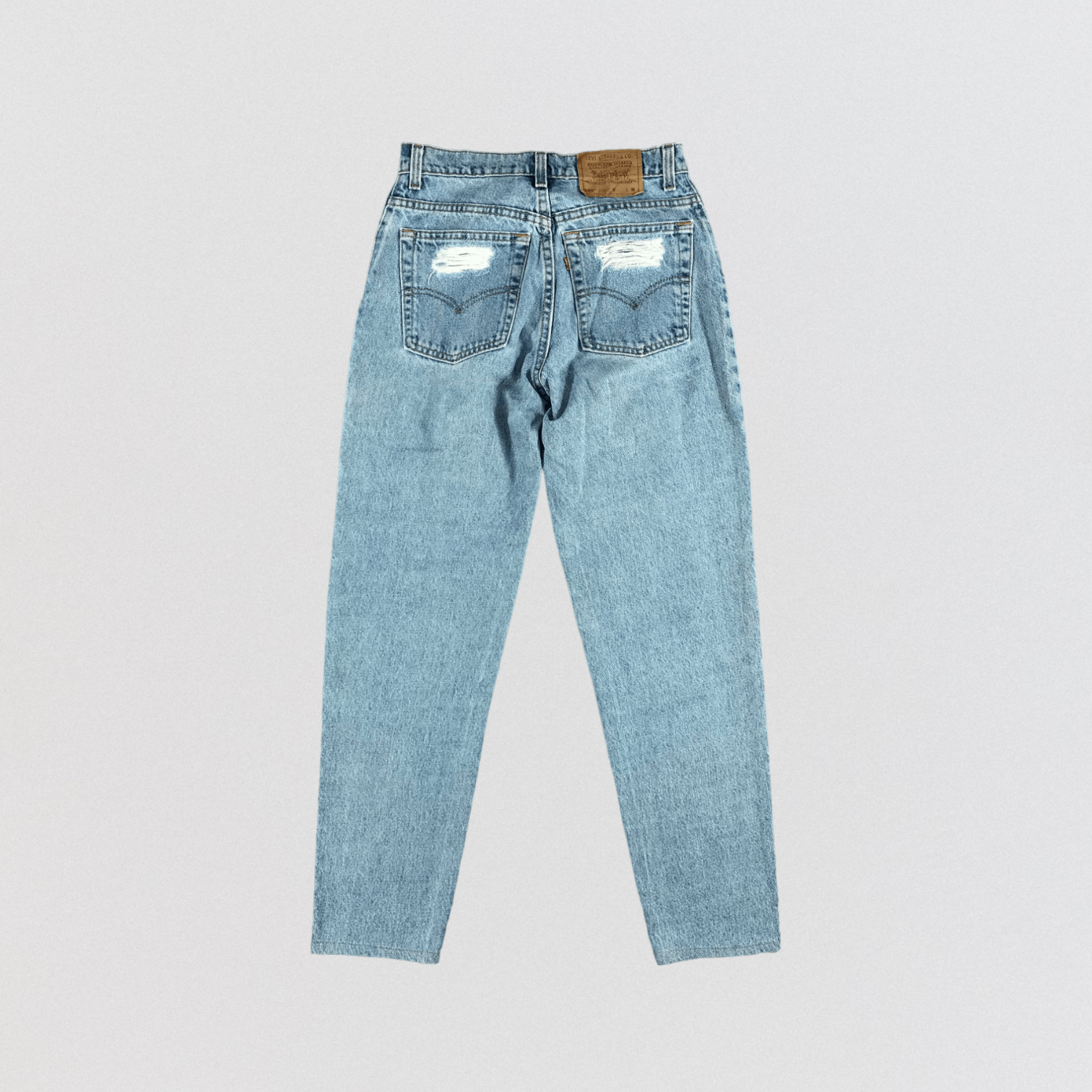 Levi's × Levi's Vintage Clothing Vintage 90s Light Wash Levis 550 Jeans-JM2157 Size 28" / US 6 / IT 42 - 2 Thumbnail