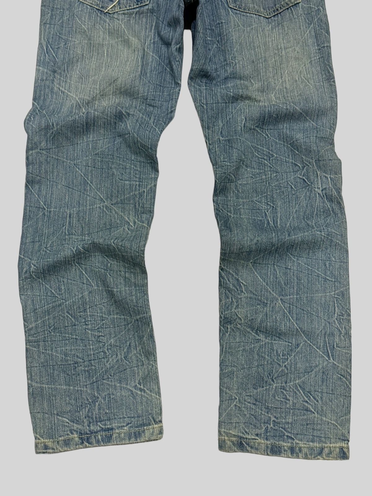 Hysteric Glamour × Japanese Brand Distressed Plaid Distressed Junya Watanabe Denim Jeans Size US 29 - 12 Thumbnail