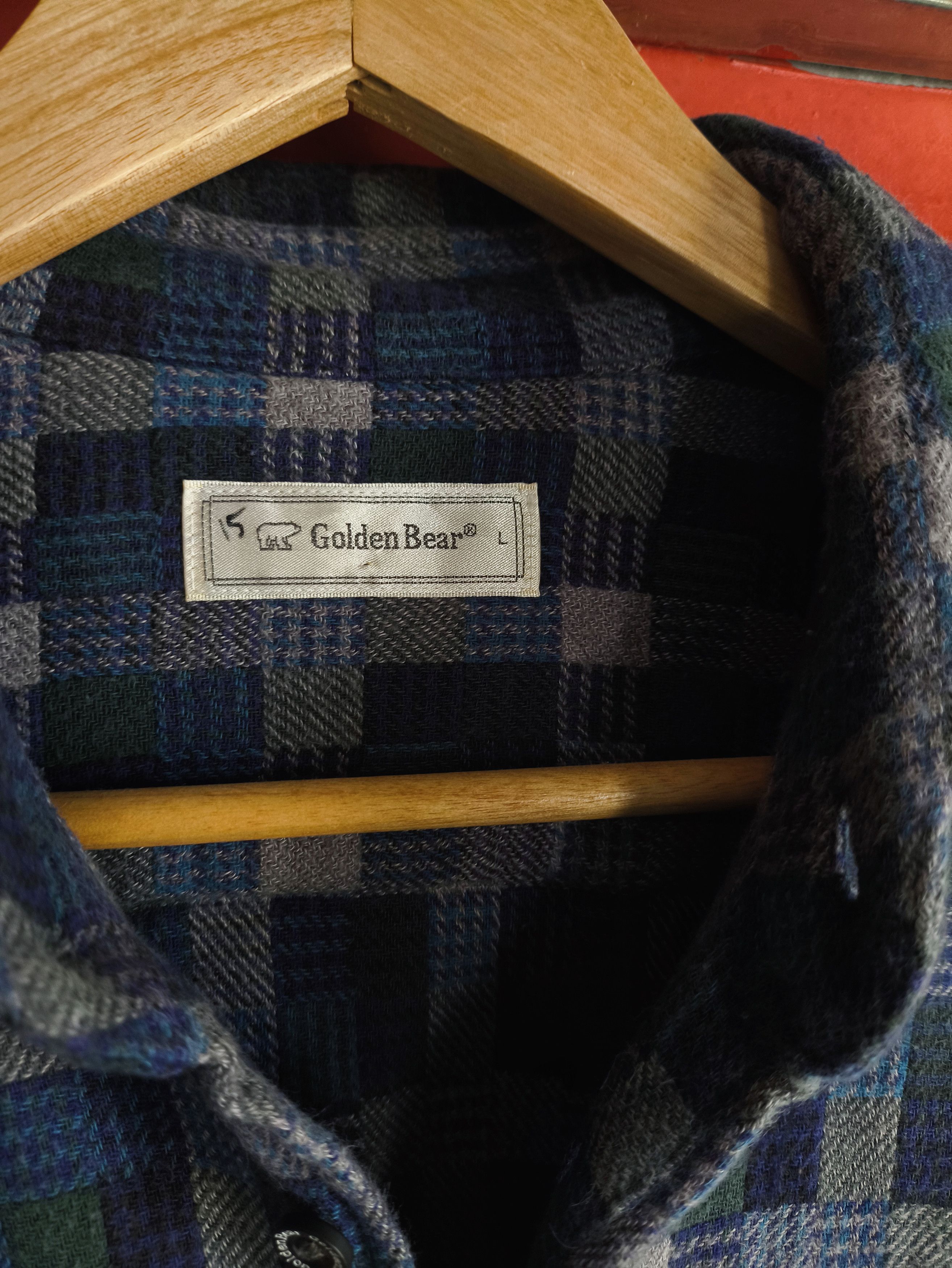 Golden Bear Vintage golden bear flannel shirt Size US M / EU 48-50 / 2 - 2 Thumbnail