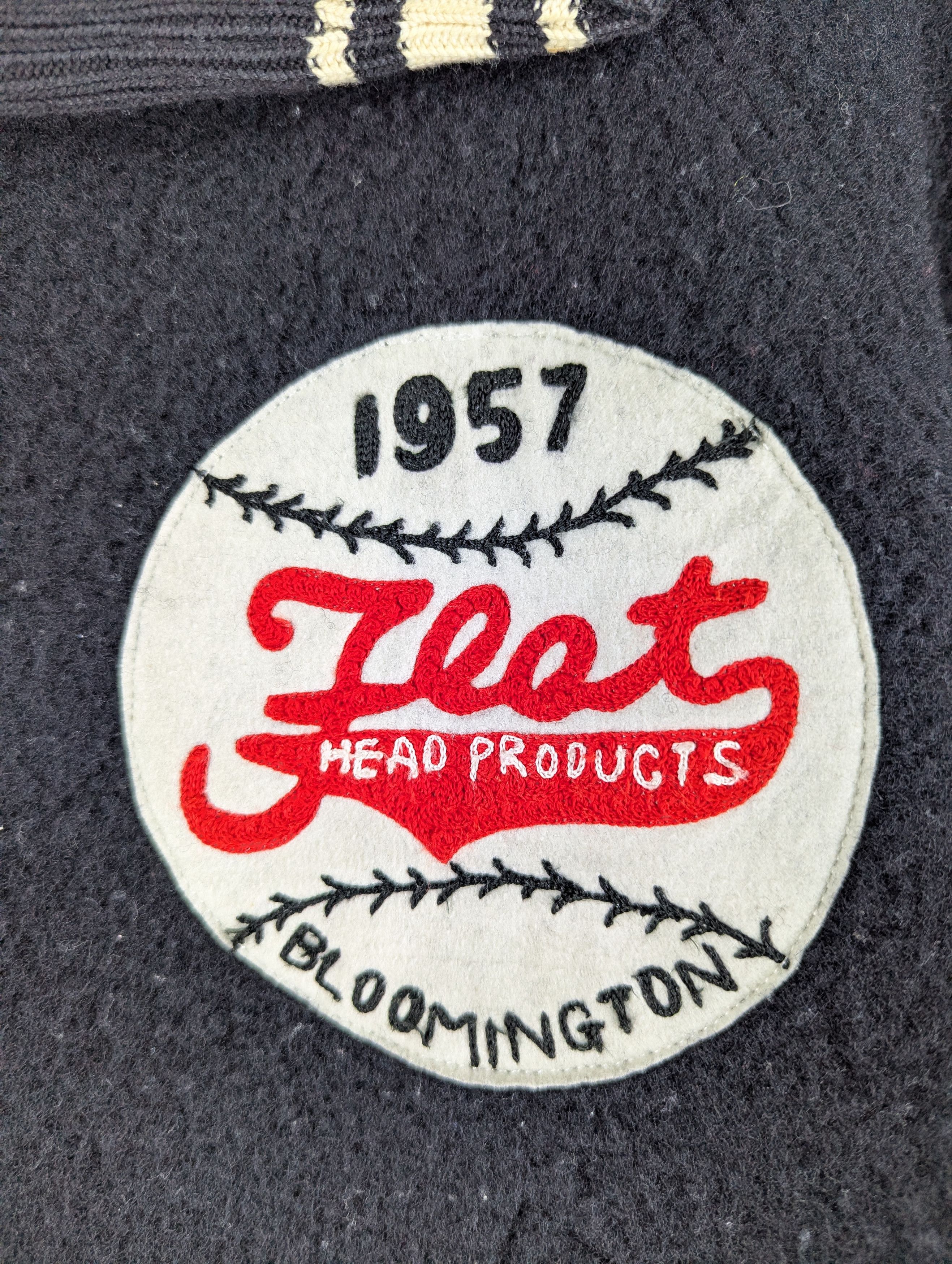 The Flat Head Vintage The Flat Head Wool Varsity Baseball Jacket Size 38 Size US M / EU 48-50 / 2 - 8 Thumbnail