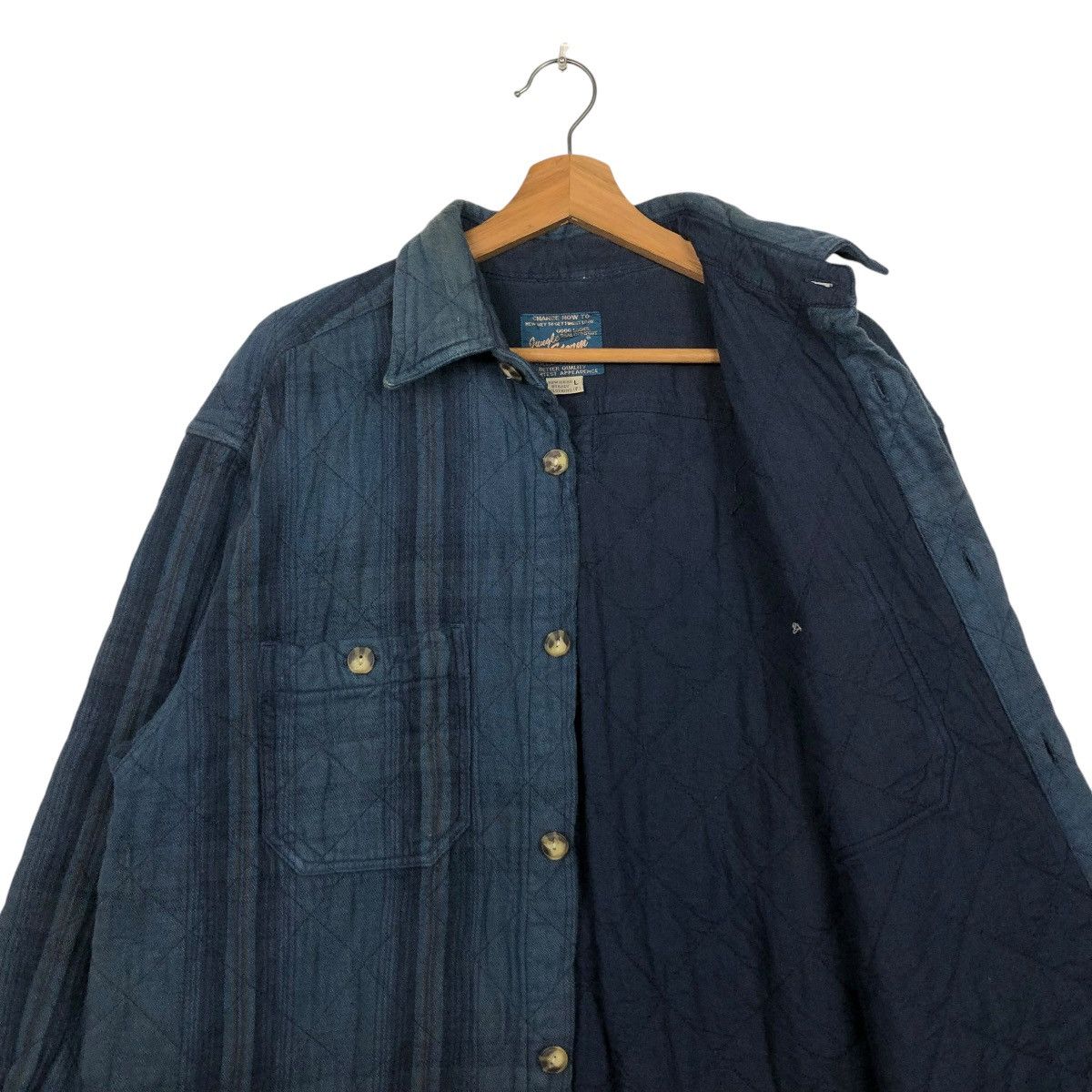 Flannel 🔥VINTAGE FLANNEL SHIRT JACKET JUNGLE STORM ISSEY MIYAKE Size US L / EU 52-54 / 3 - 13 Thumbnail