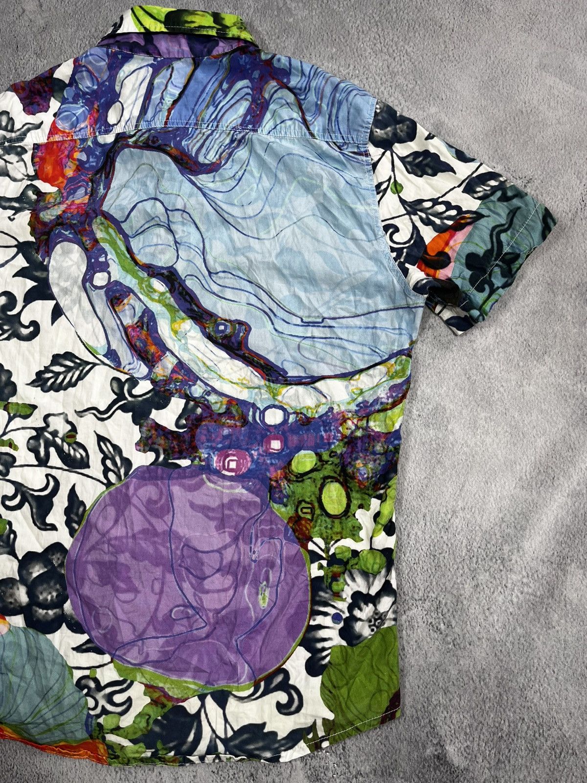 Vintage Vintage Y2K Desigual Hawaiian short sleeve shirt size M Size US M / EU 48-50 / 2 - 7 Thumbnail