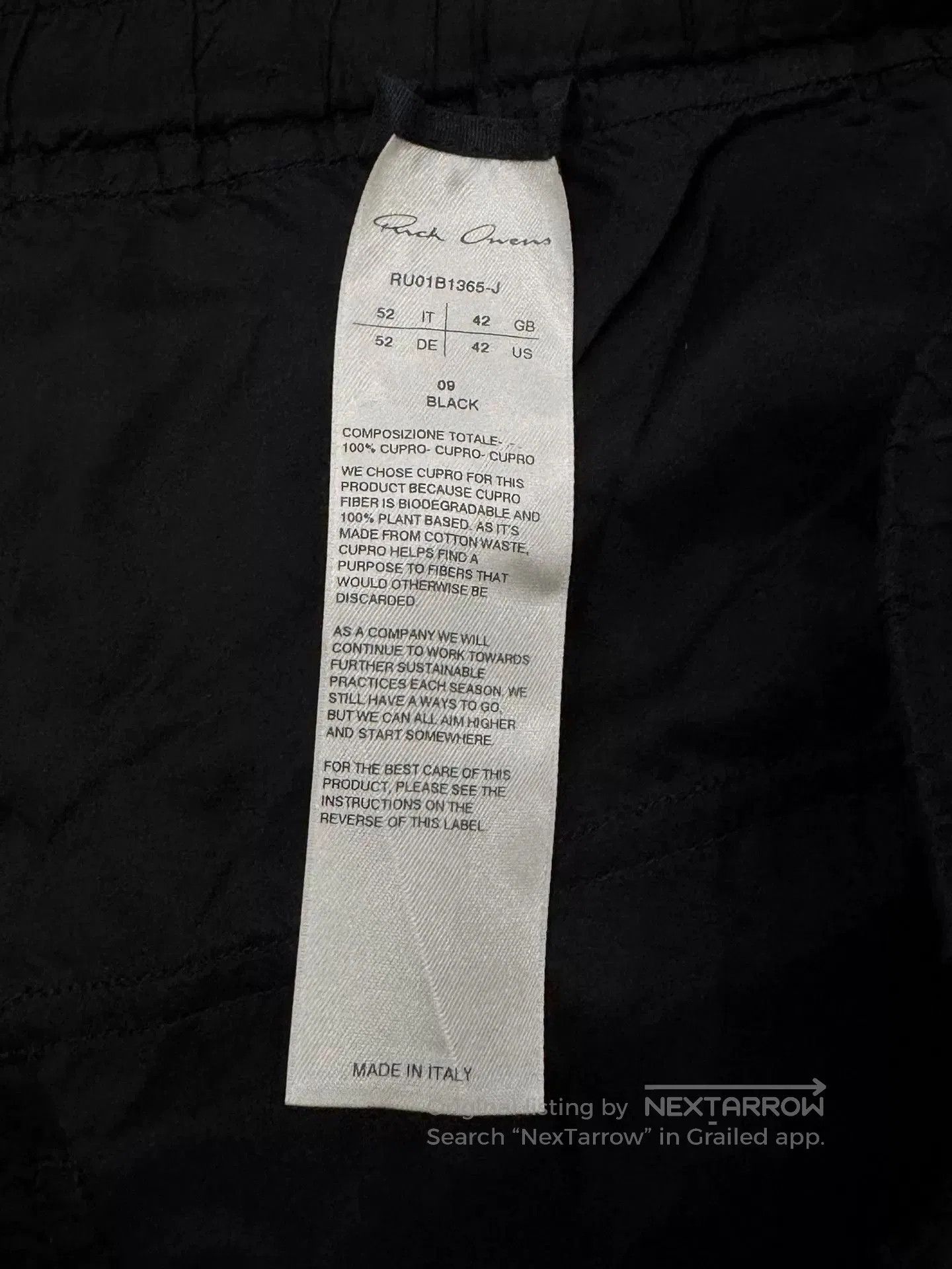 Rick Owens Rick Owens Wide. Size US 42 / EU 58 - 8 Thumbnail