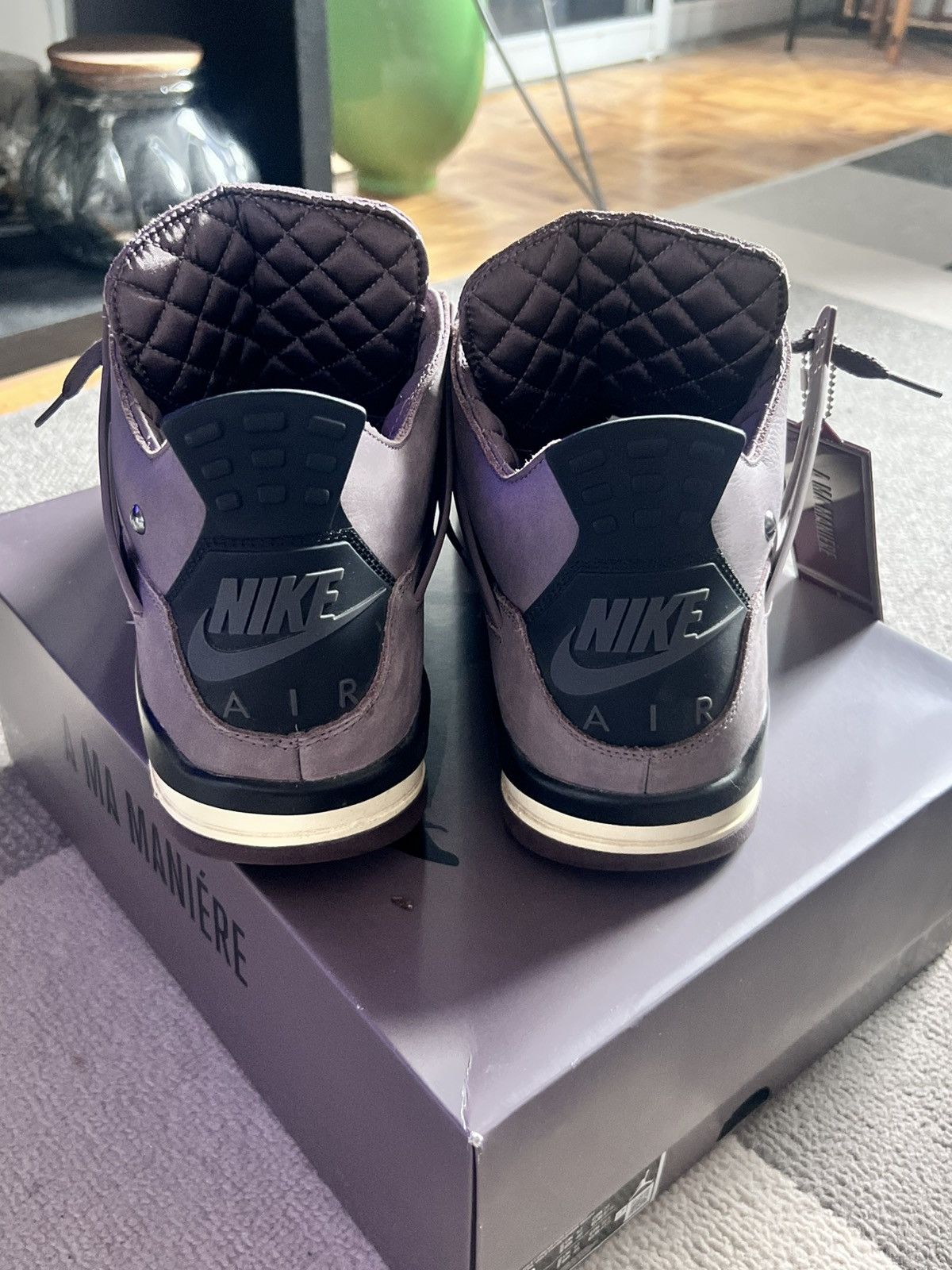 A Ma Maniere × Jordan Brand AIR JORDAN 4 A Ma Maniére Size US 13 / EU 46 - 2 Thumbnail