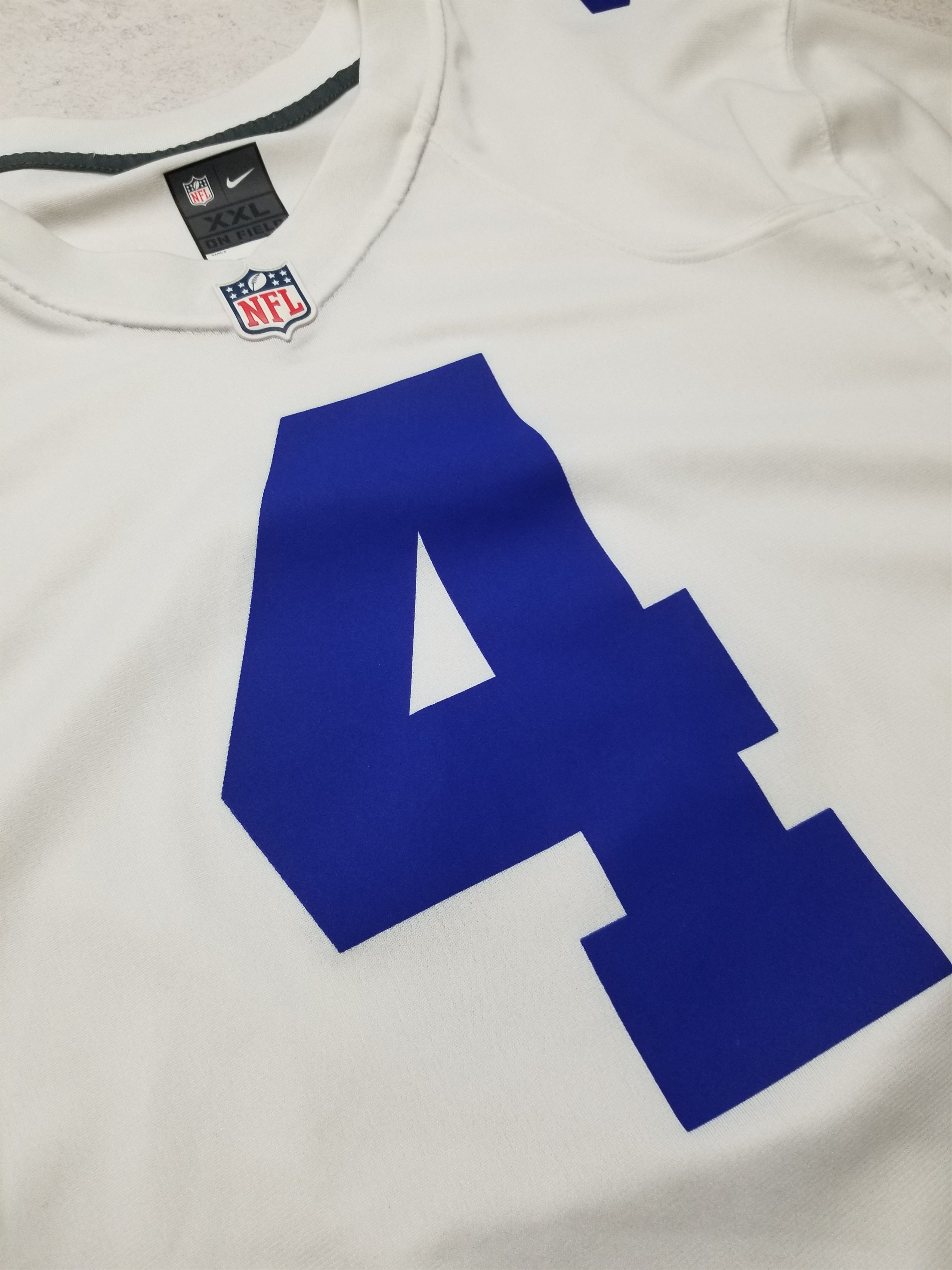 Nike Nike On Field Dallas Cowboys Dak Prescott #4 NFL Jersey Size US XXL / EU 58 / 5 - 13 Thumbnail