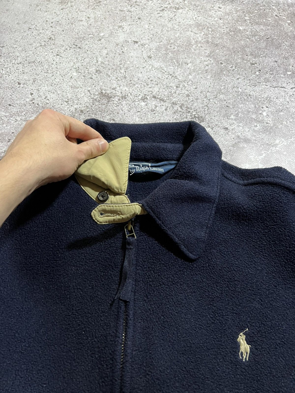 Polo Ralph Lauren Vintage 80/90s Ralph Lauren Fleece jacket coat zip polartech Size US XL / EU 56 / 4 - 9 Thumbnail