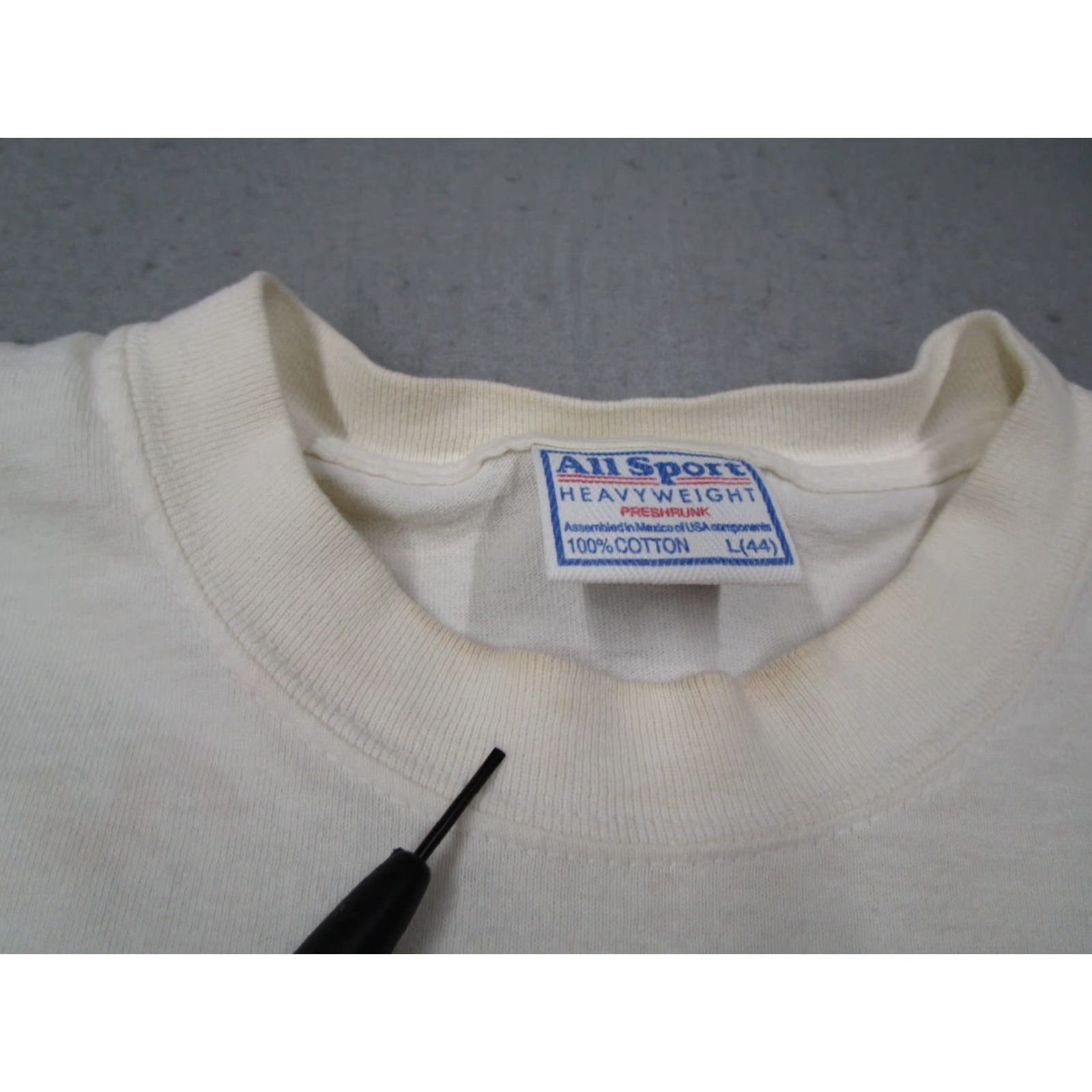 Doublet VINTAGE All Sport T-Shirt Men Large White Marathon 2001 Double Sided Graphic Y2K Sports Size US L / EU 52-54 / 3 - 5 Thumbnail