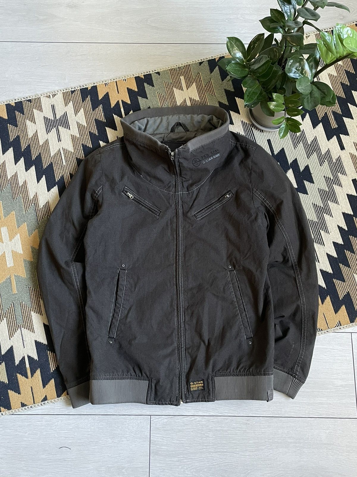 G-Star × Vintage Vintage G-star Raw Logo Jacket Size L / US 10 / IT 46 - 1 Thumbnail