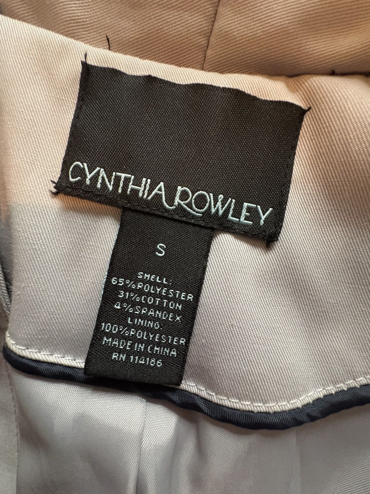Cynthia Rowley $495 Cynthia Rowley light gray ruffle zip-up coat sz S Size S / US 4 / IT 40 - 5 Thumbnail