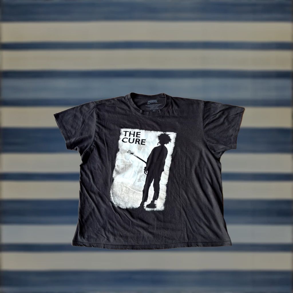 Vintage The Cure T-Shirt Band Tour Boys Dont Cry XL Black Men’s Short Sleeve Crew Neck Vintage Modern Size US XL / EU 56 / 4 - 1 Thumbnail