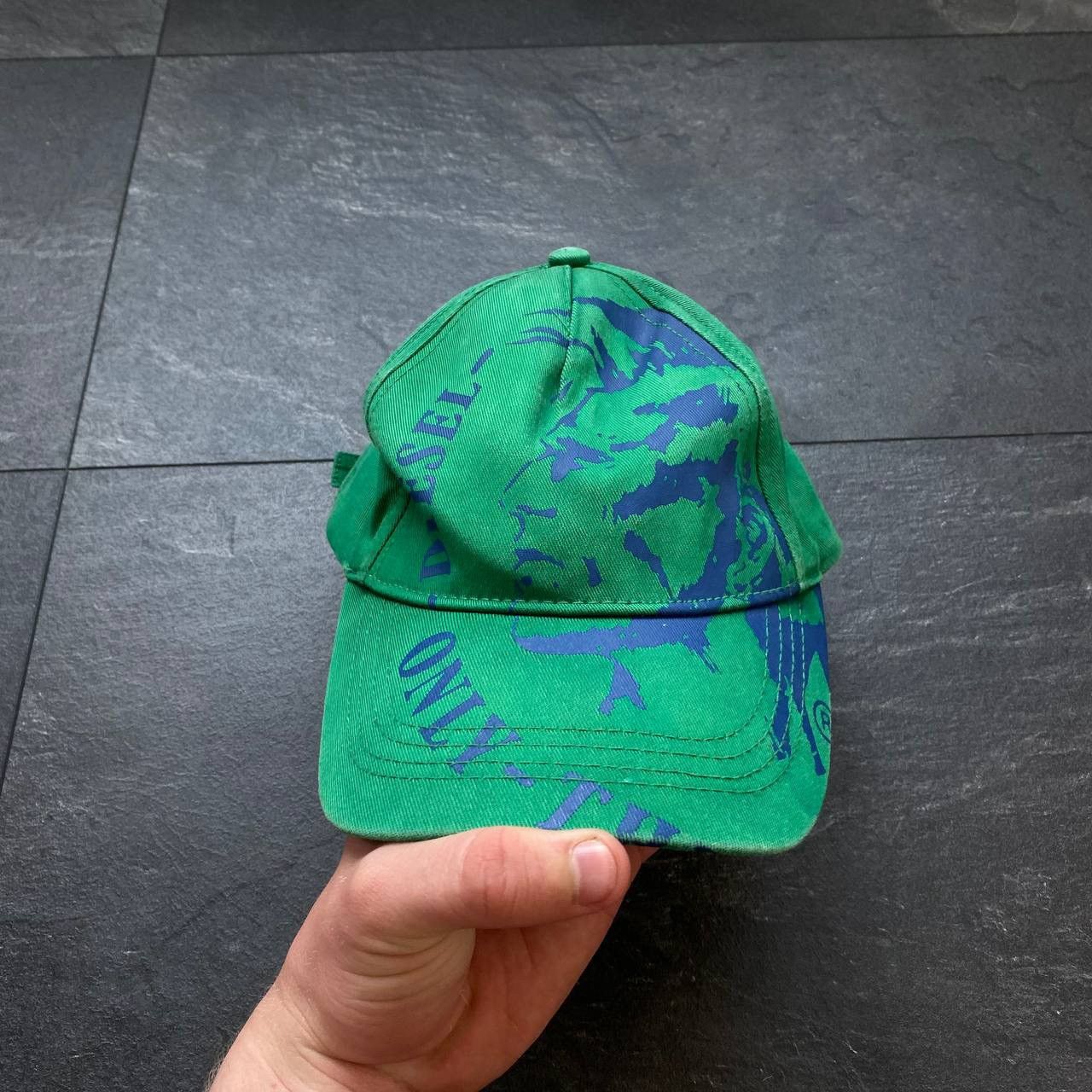 Diesel × Vintage Vintage diesel rare big logo cap Size ONE SIZE - 1 Thumbnail