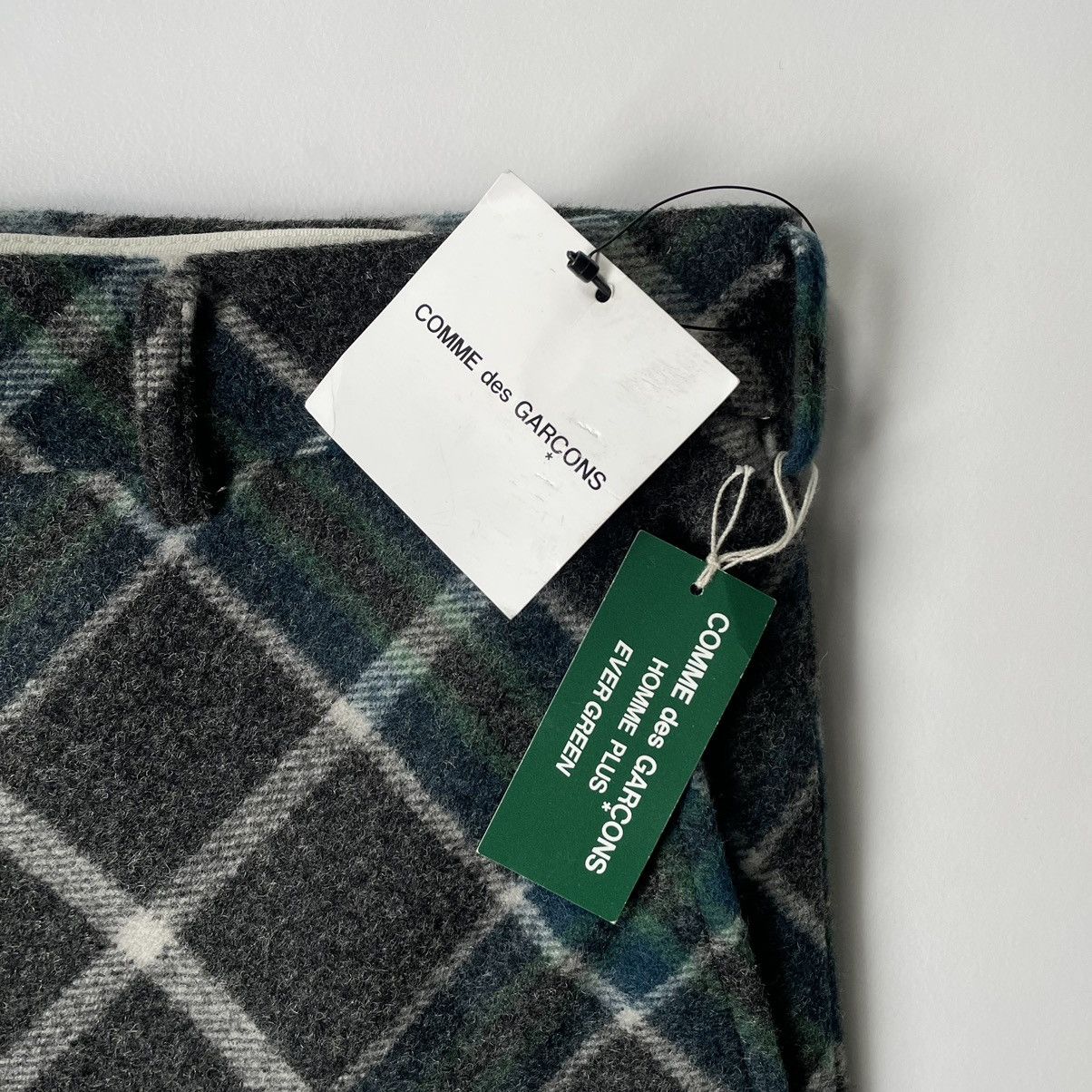 Comme des Garcons Homme Plus A/W 06 Plaid Check Wool Trousers Size US 32 / EU 48 - 4 Thumbnail