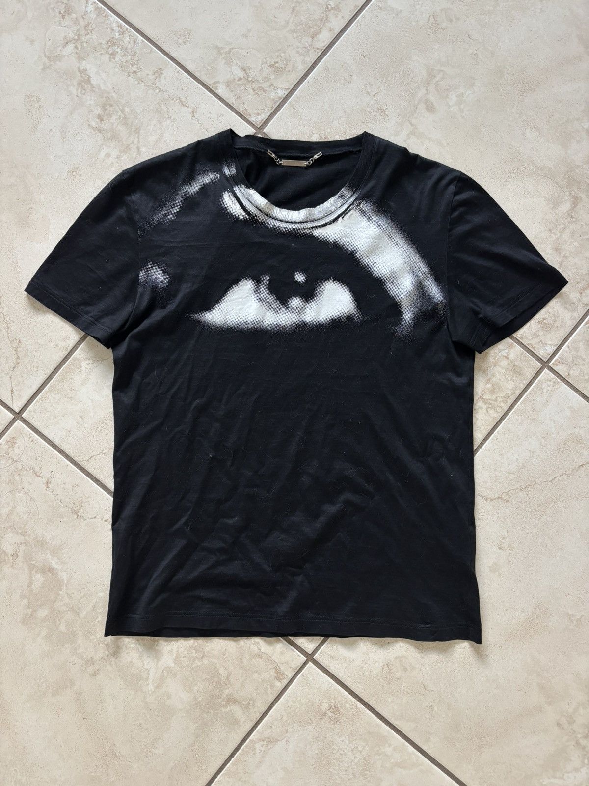 Dior × Hedi Slimane Dior Homme AW07 “Navigate” abstract print t