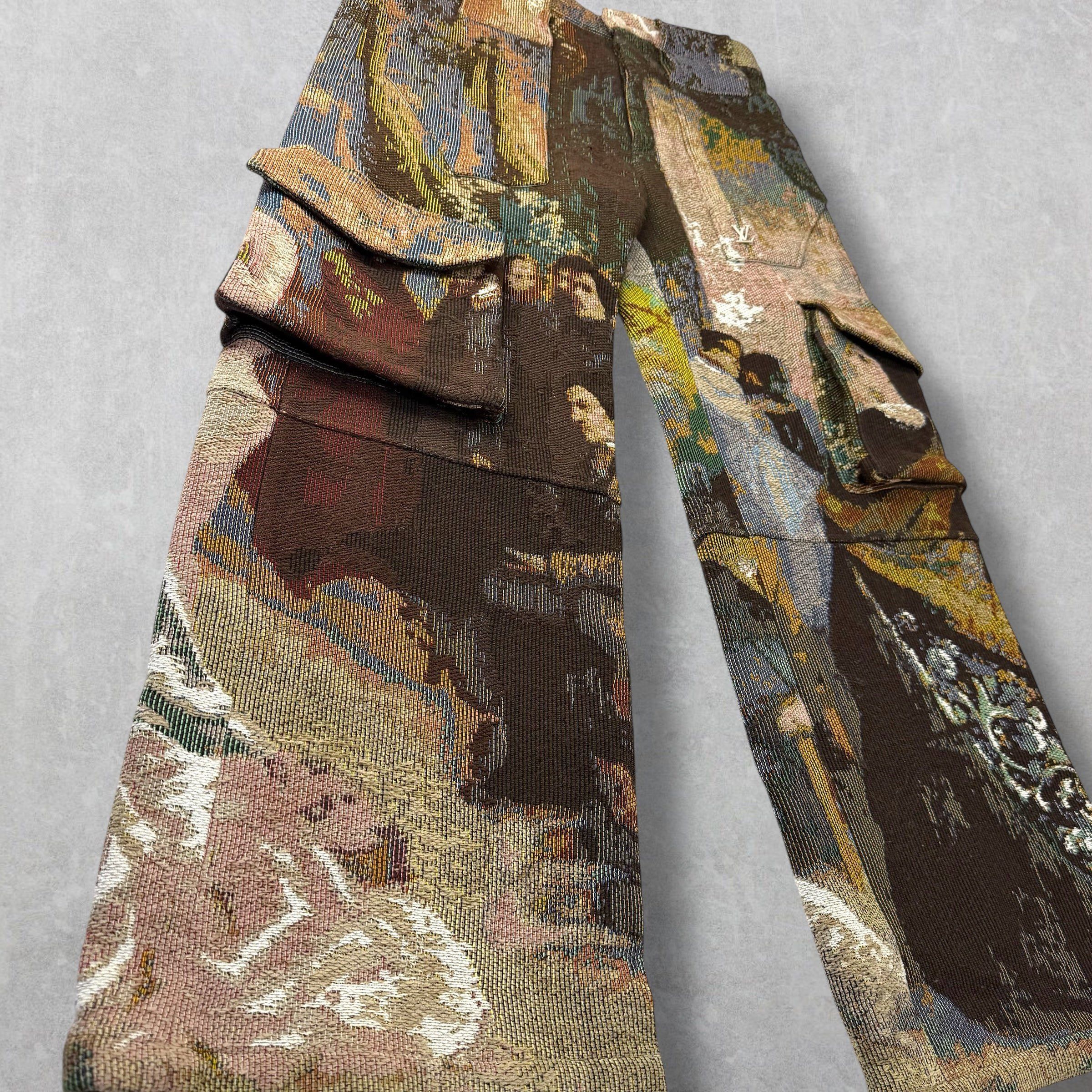 Louis Vuitton Louis Vuitton Tapestry Cargo Pants 36 (48) Size US 36 / EU 52 - 5 Thumbnail