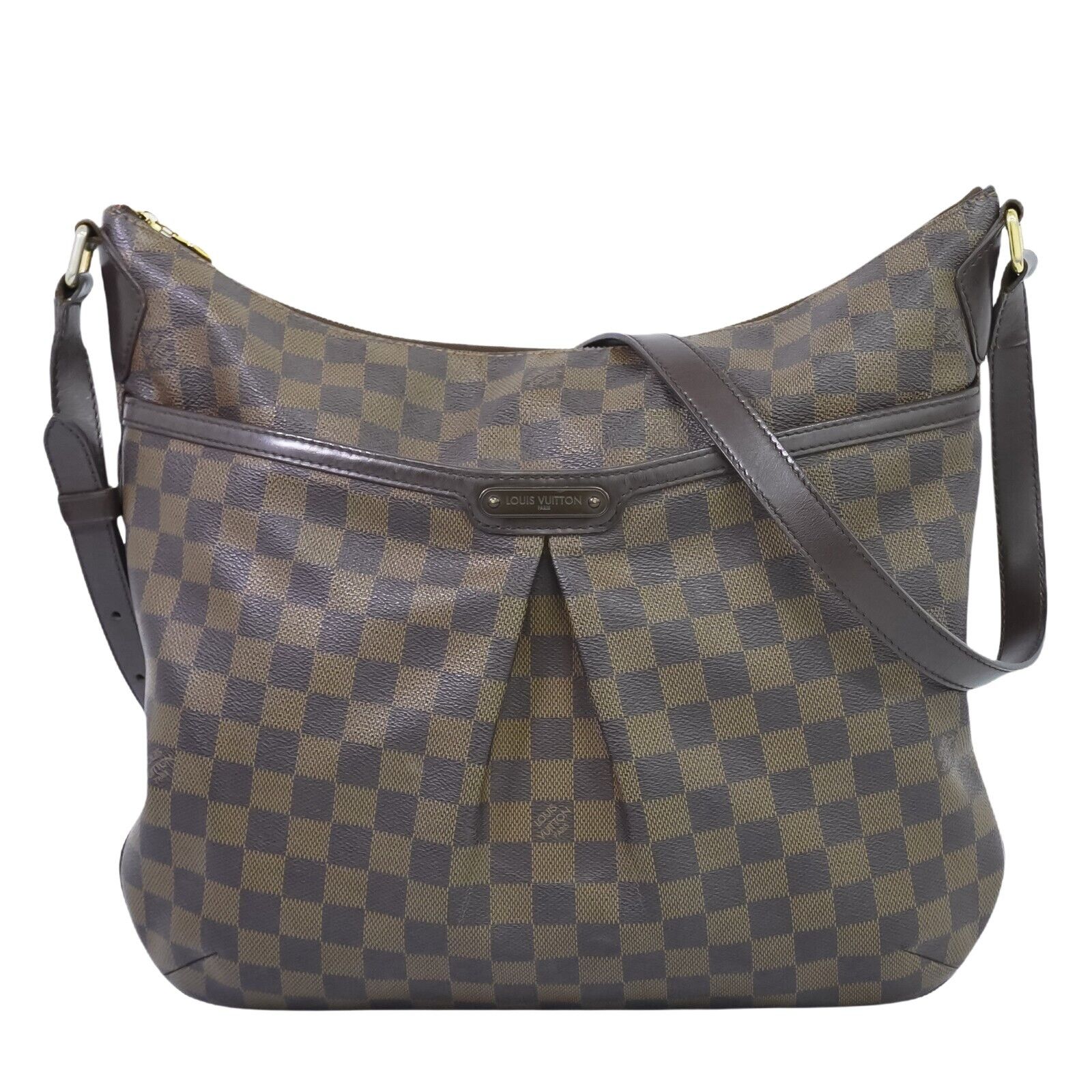 Sold Louis Vuitton Monogram Macassar District PM Used condition, has broken  edges