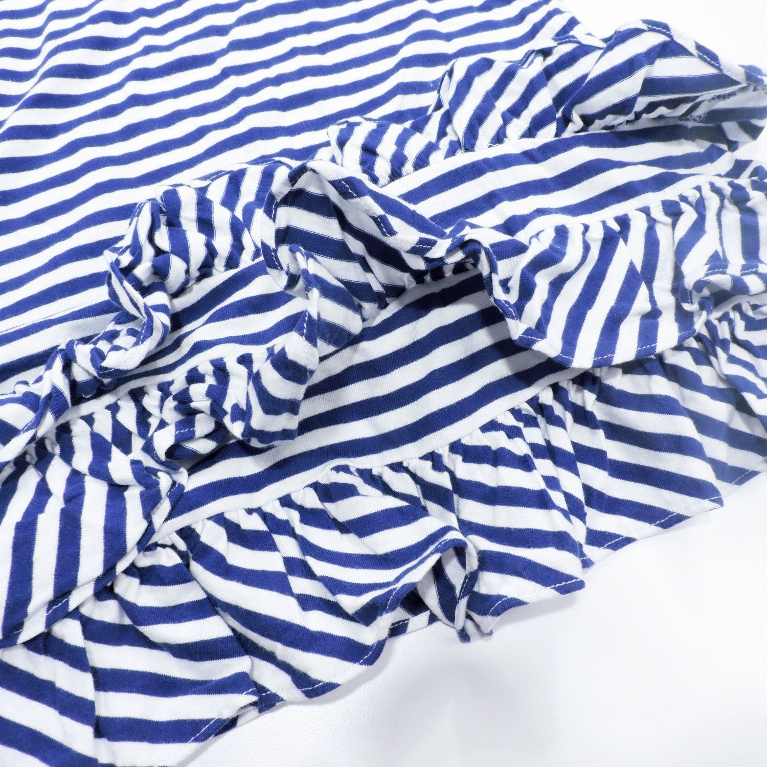Polo Ralph Lauren POLO RALPH LAUREN GIRLS BLUE/WHITE STRIPED SLEEVELESS DRESS Size XL / US 12-14 / IT 48-50 - 14 Thumbnail