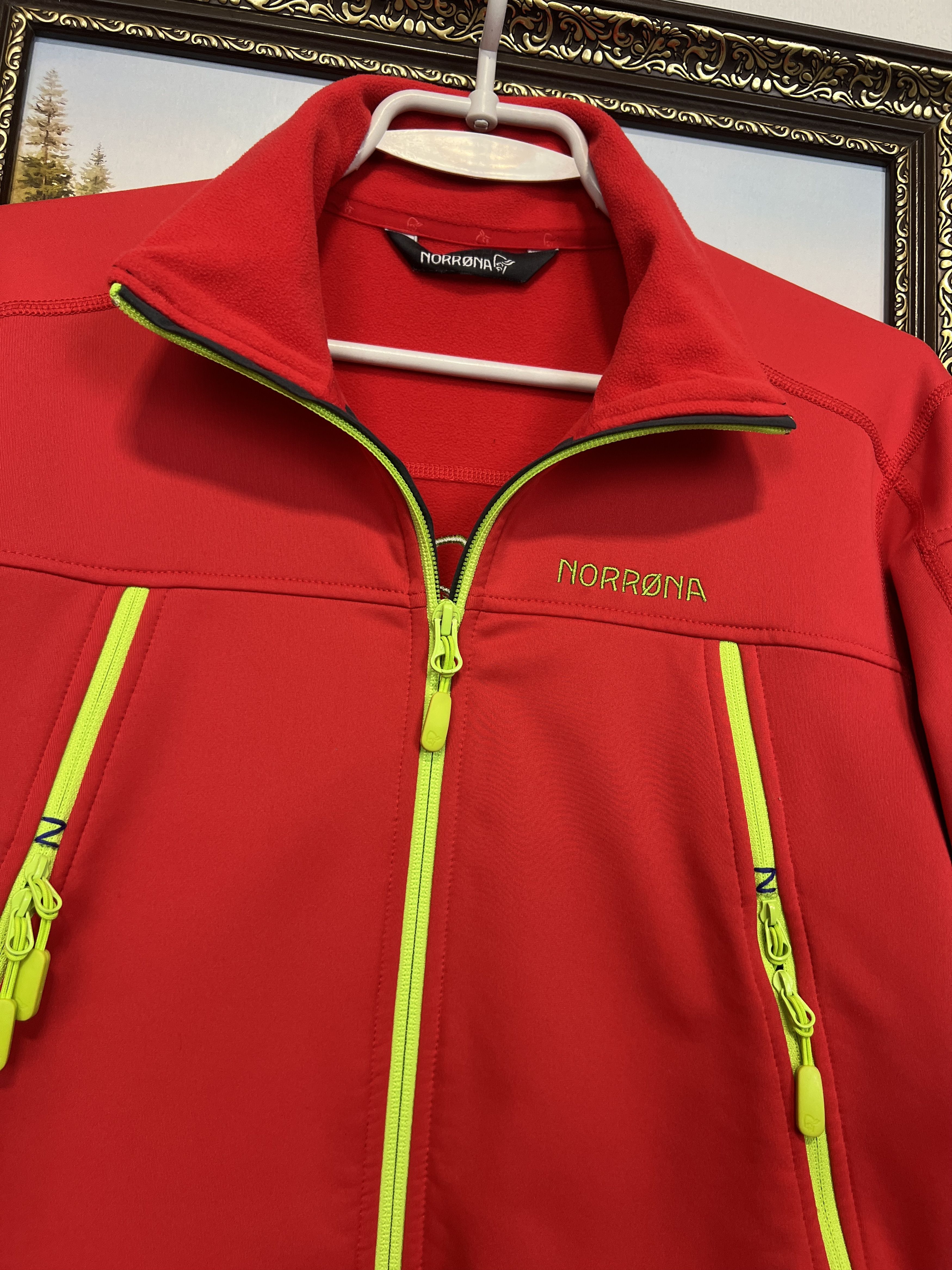Norrona Norrona Narvik WARM2 Full Zip Stretch Jacket Track Top Rare Size L / US 10 / IT 46 - 3 Thumbnail