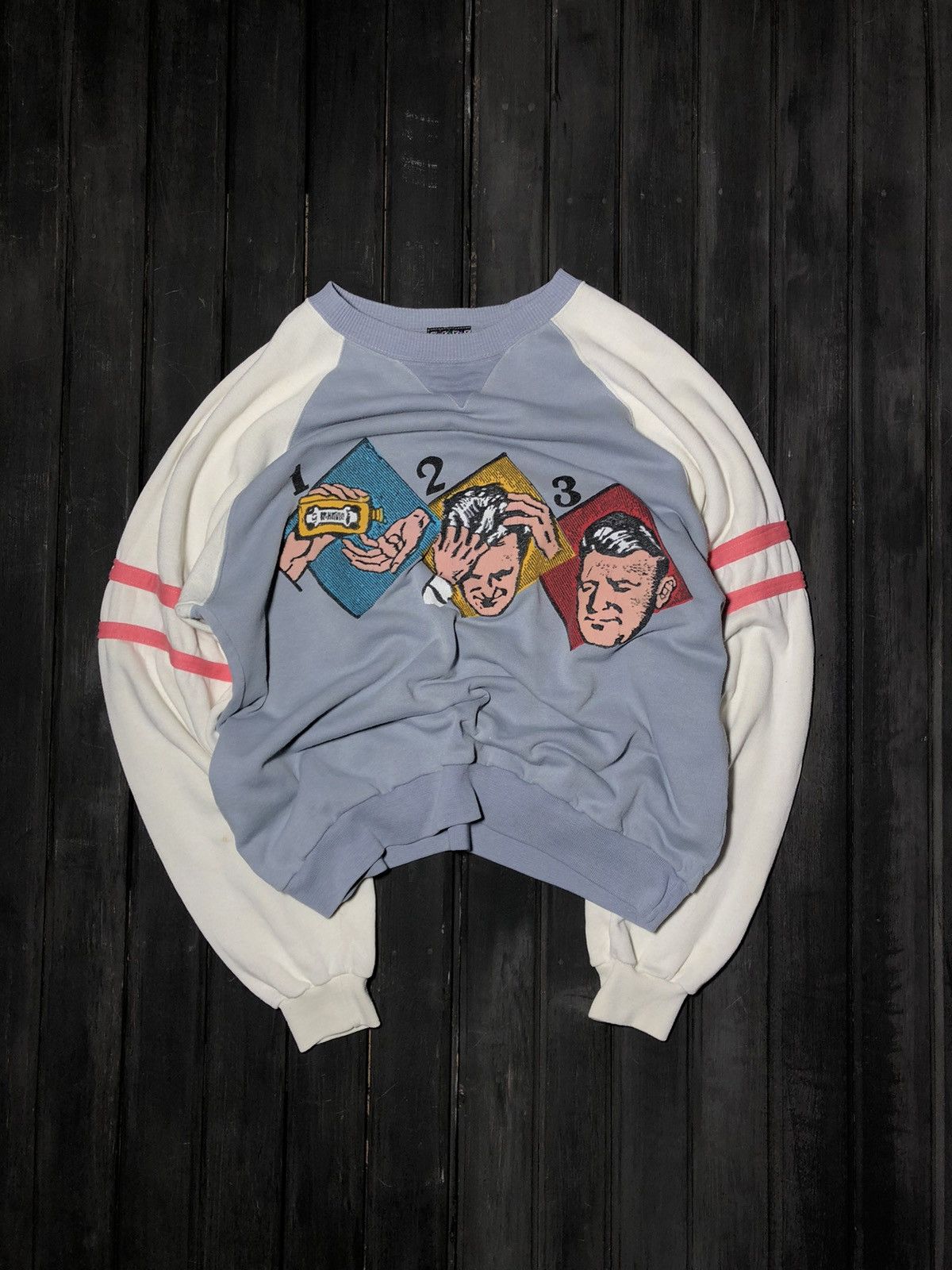If Six Was Nine × Japanese Brand × Le Grande Bleu (L.G.B.) Vintage Streetwear Kapital Style Japanese Sweatshirt 90s Size US L / EU 52-54 / 3 - 2 Thumbnail