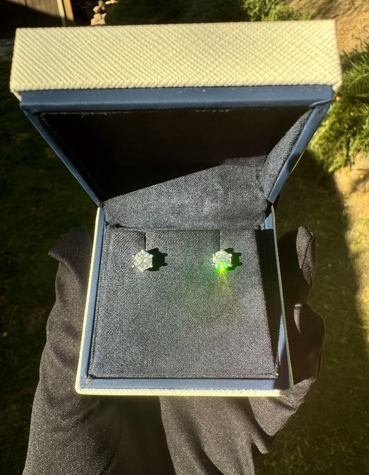 Other Moissanite Stud Earrings Size ONE SIZE - 1 Thumbnail