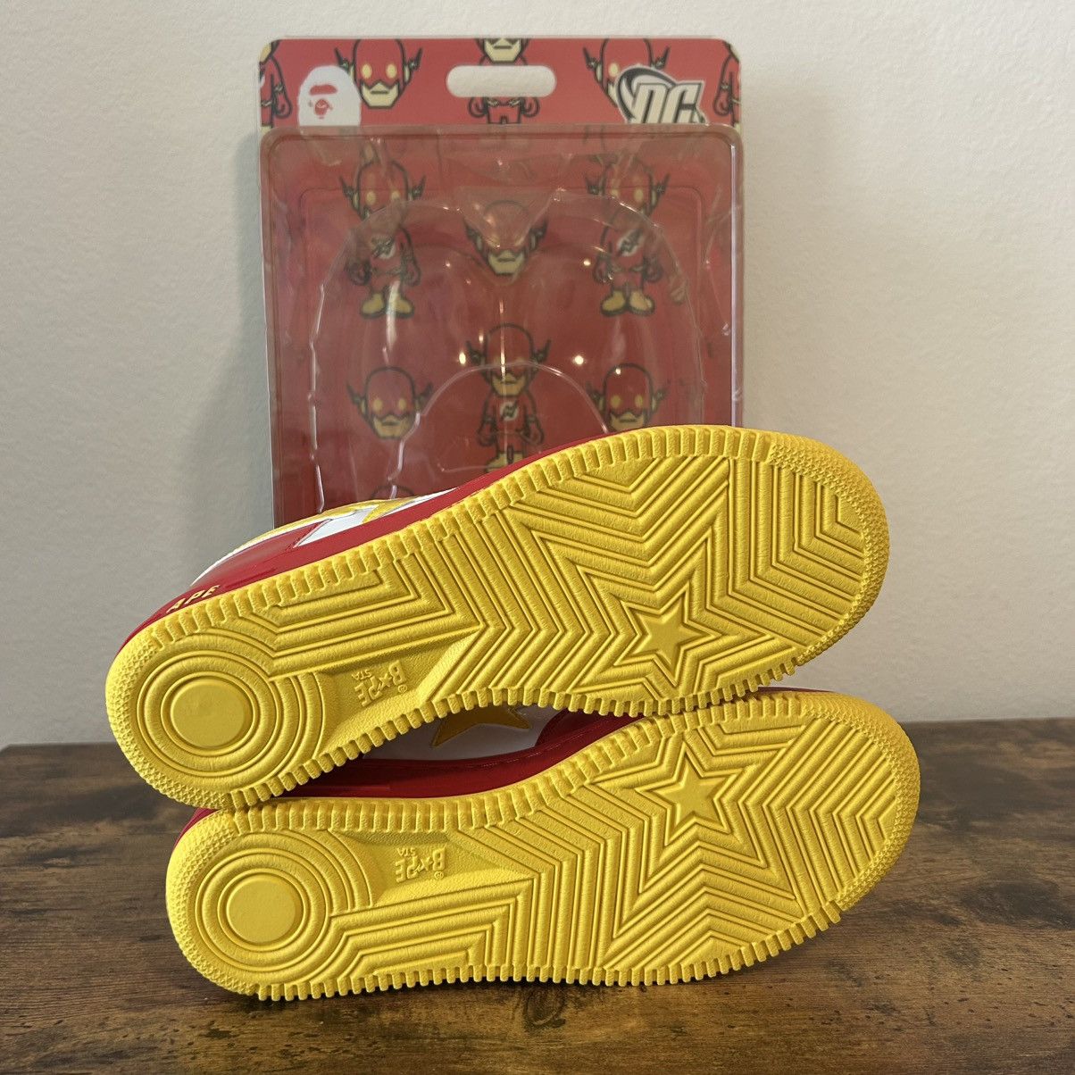 Bape × DC Comics NEW 2007 Bape x DC the Flash Bapesta FS-001 Size US 9.5 / EU 42-43 - 7 Thumbnail