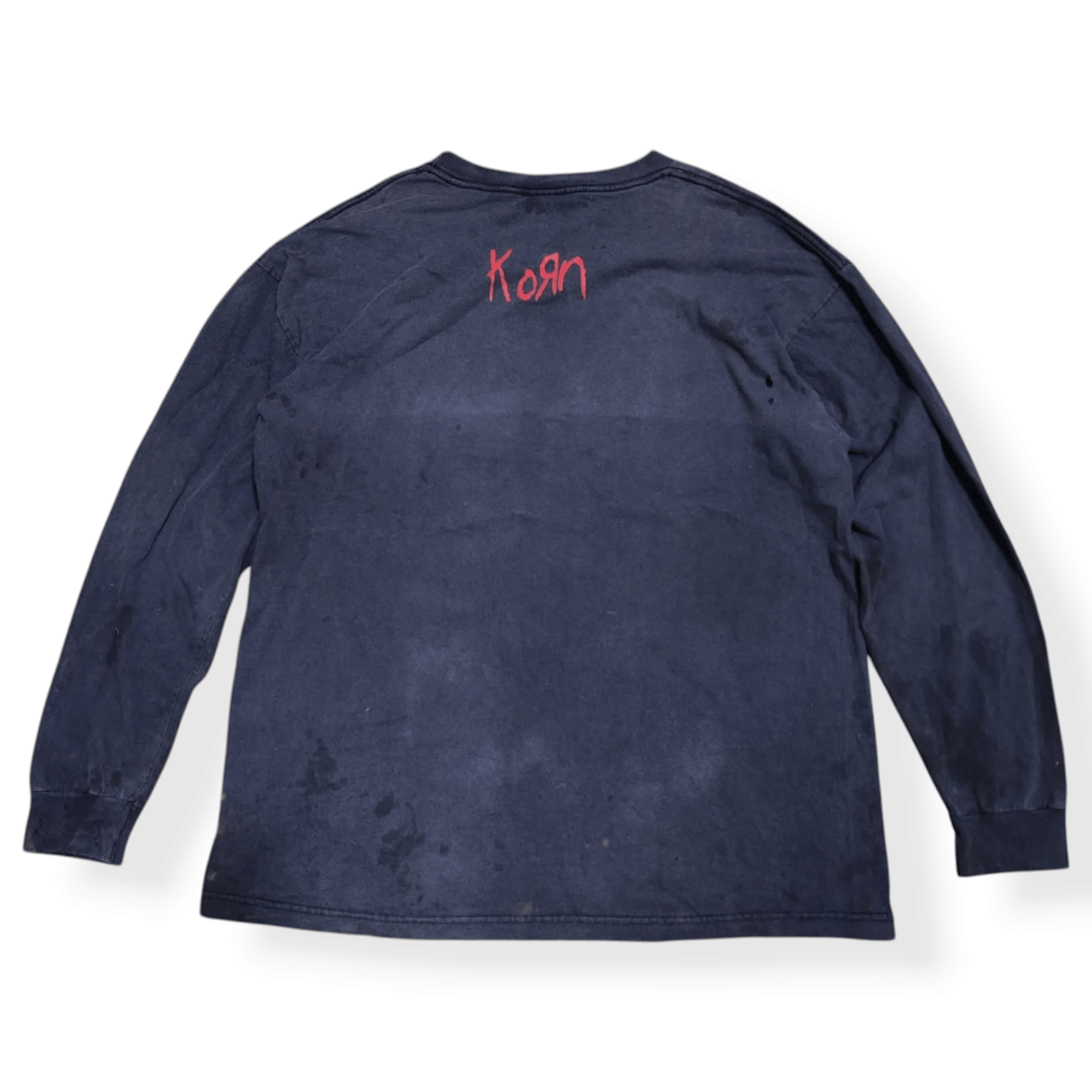 Giant VINTAGE 90's KORN ANIME LONGSLEEVE BAND TEE GIANT TAG Size US L / EU 52-54 / 3 - 2 Thumbnail
