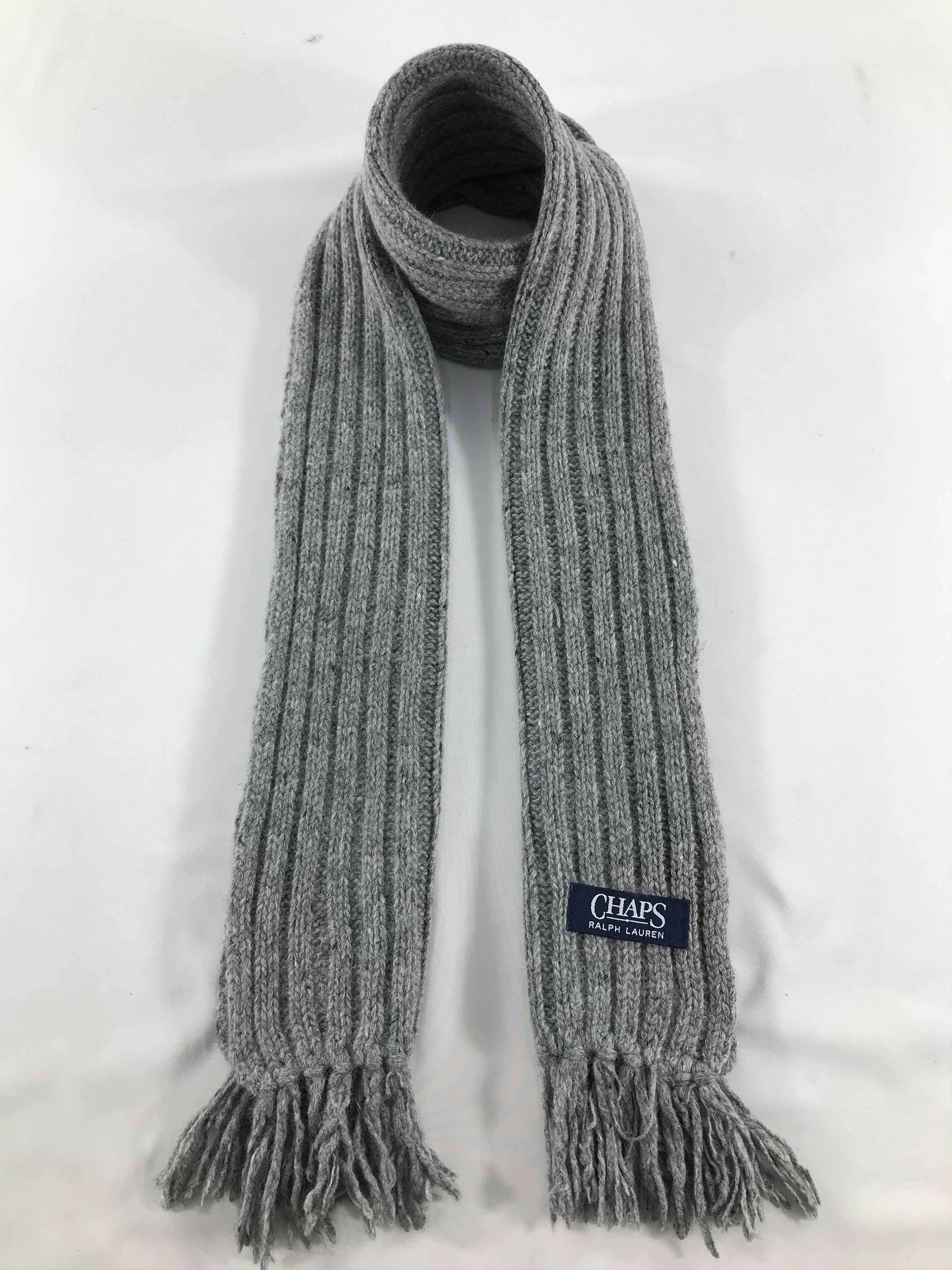 Chaps Ralph Lauren Chaps Ralph Lauren Wool Scarf Muffler V453 Size ONE SIZE - 1 Thumbnail