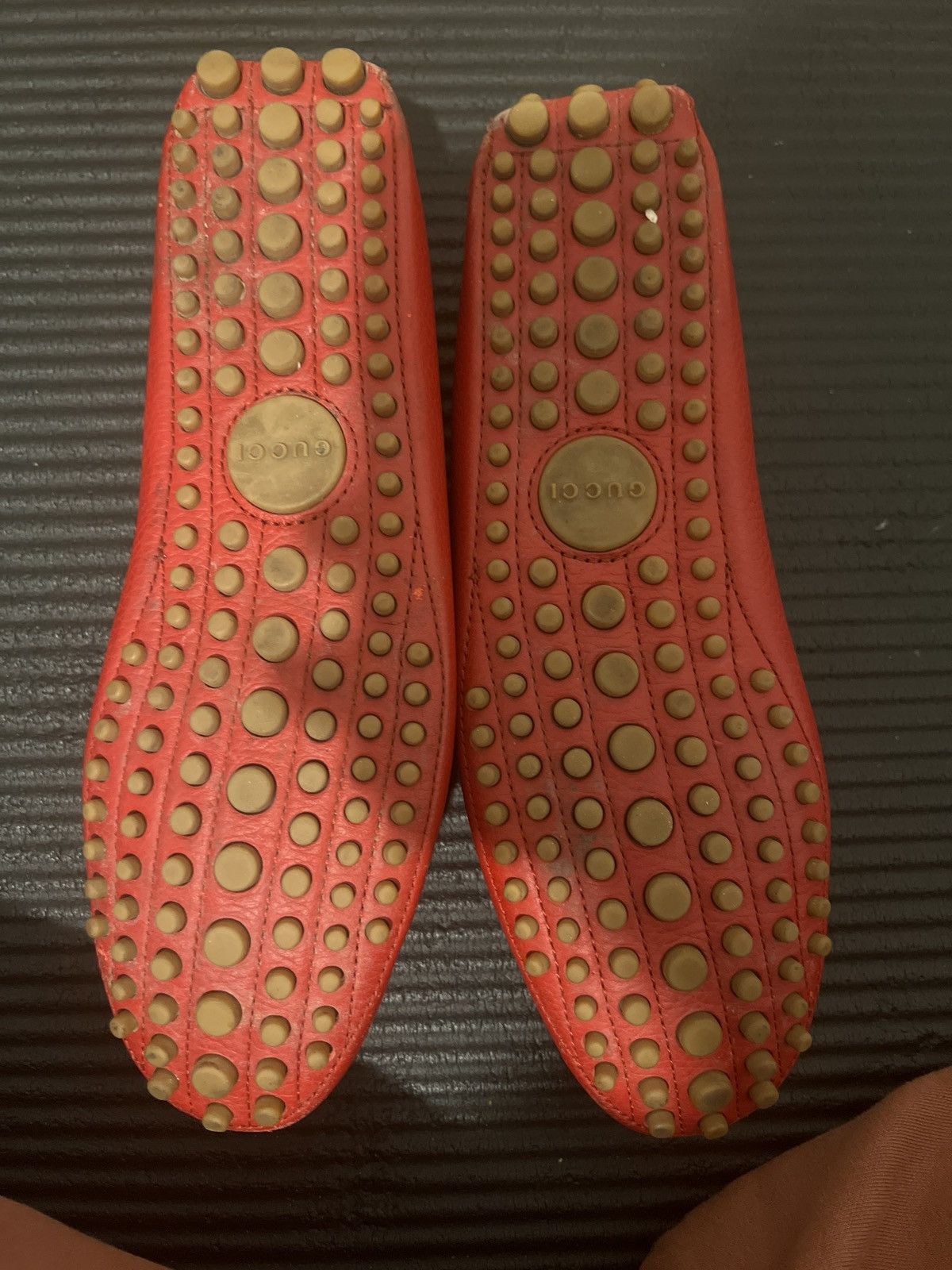 Gucci Gucci red loafer Size US 9 / EU 42 - 3 Thumbnail